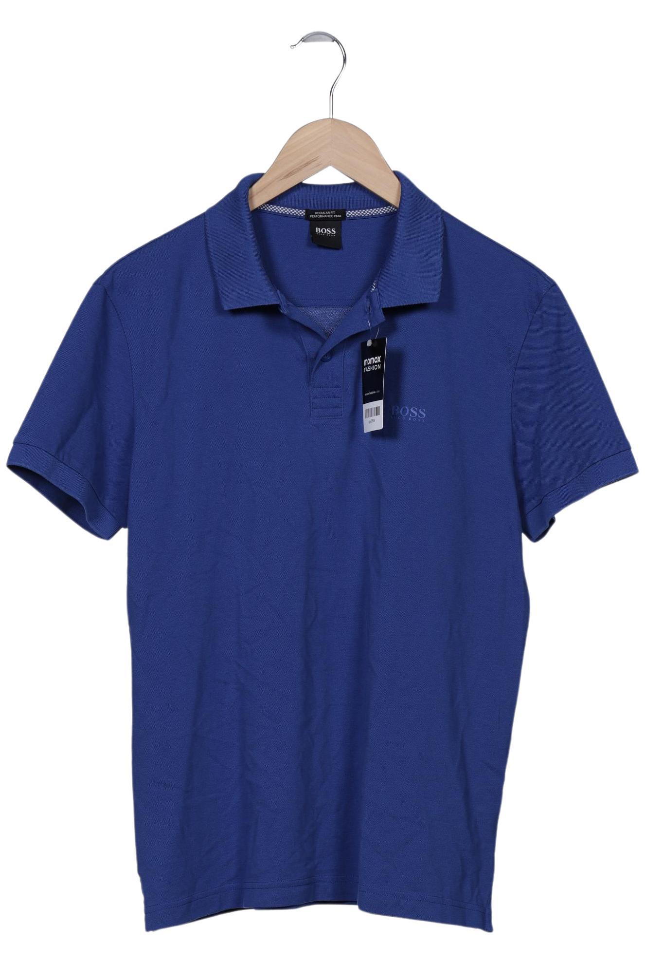 

Boss by Hugo Boss Herren Poloshirt, blau, Gr. 48