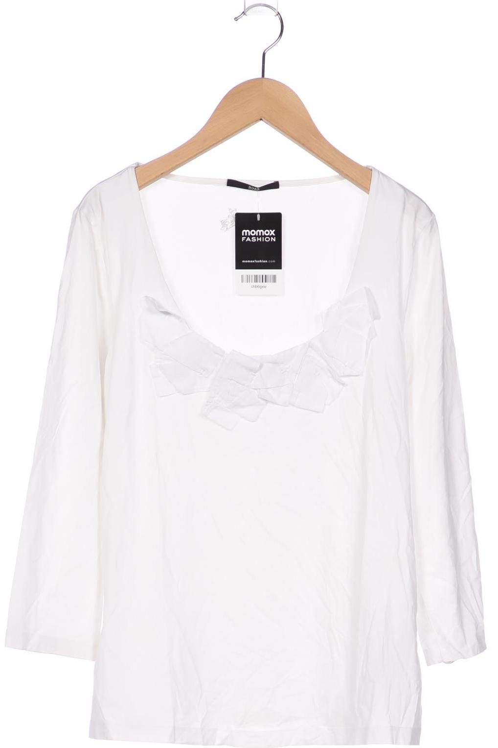 

BOSS by Hugo Boss Damen Langarmshirt, weiß