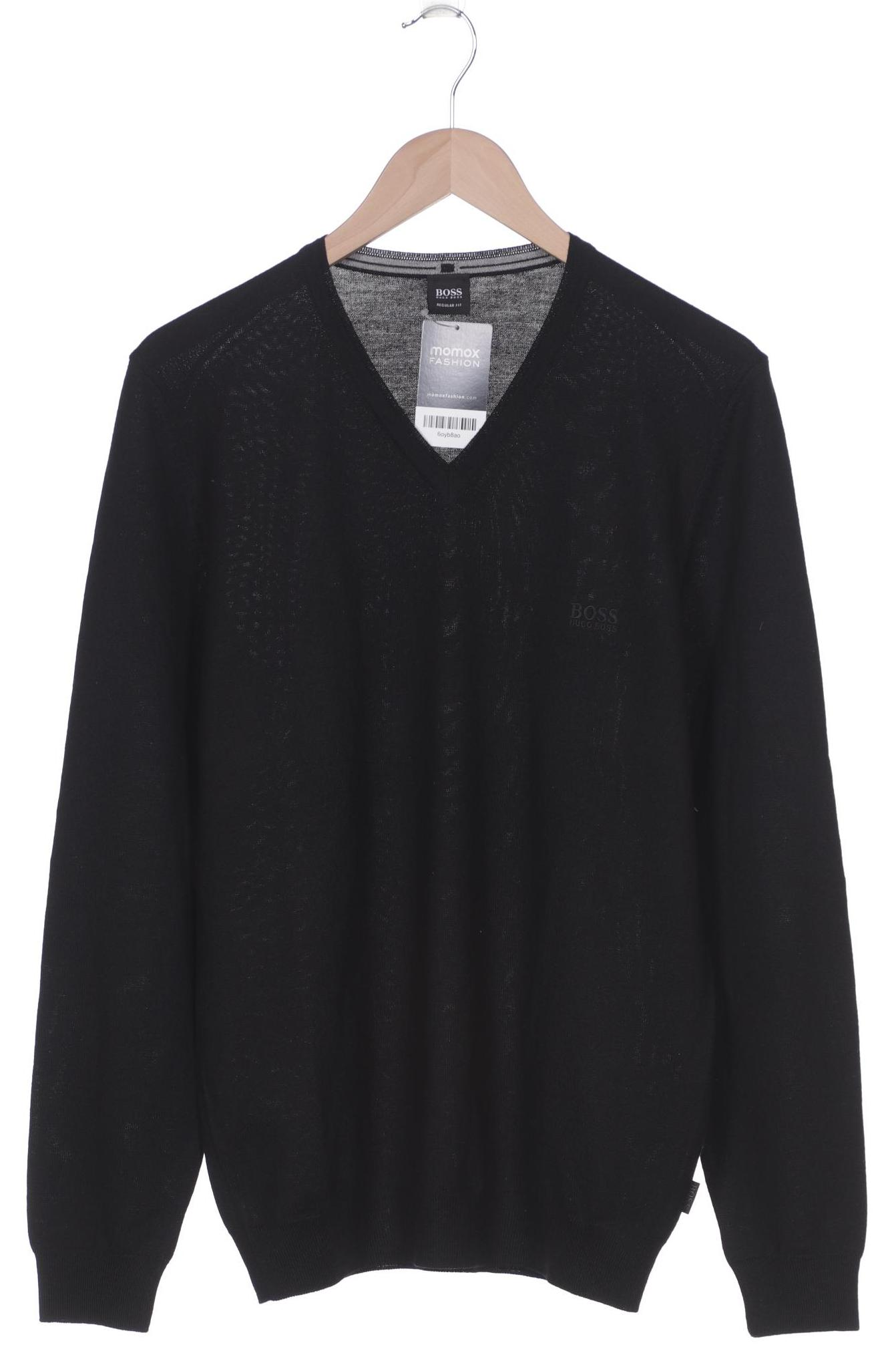 

Boss by Hugo Boss Herren Pullover, schwarz, Gr. 52
