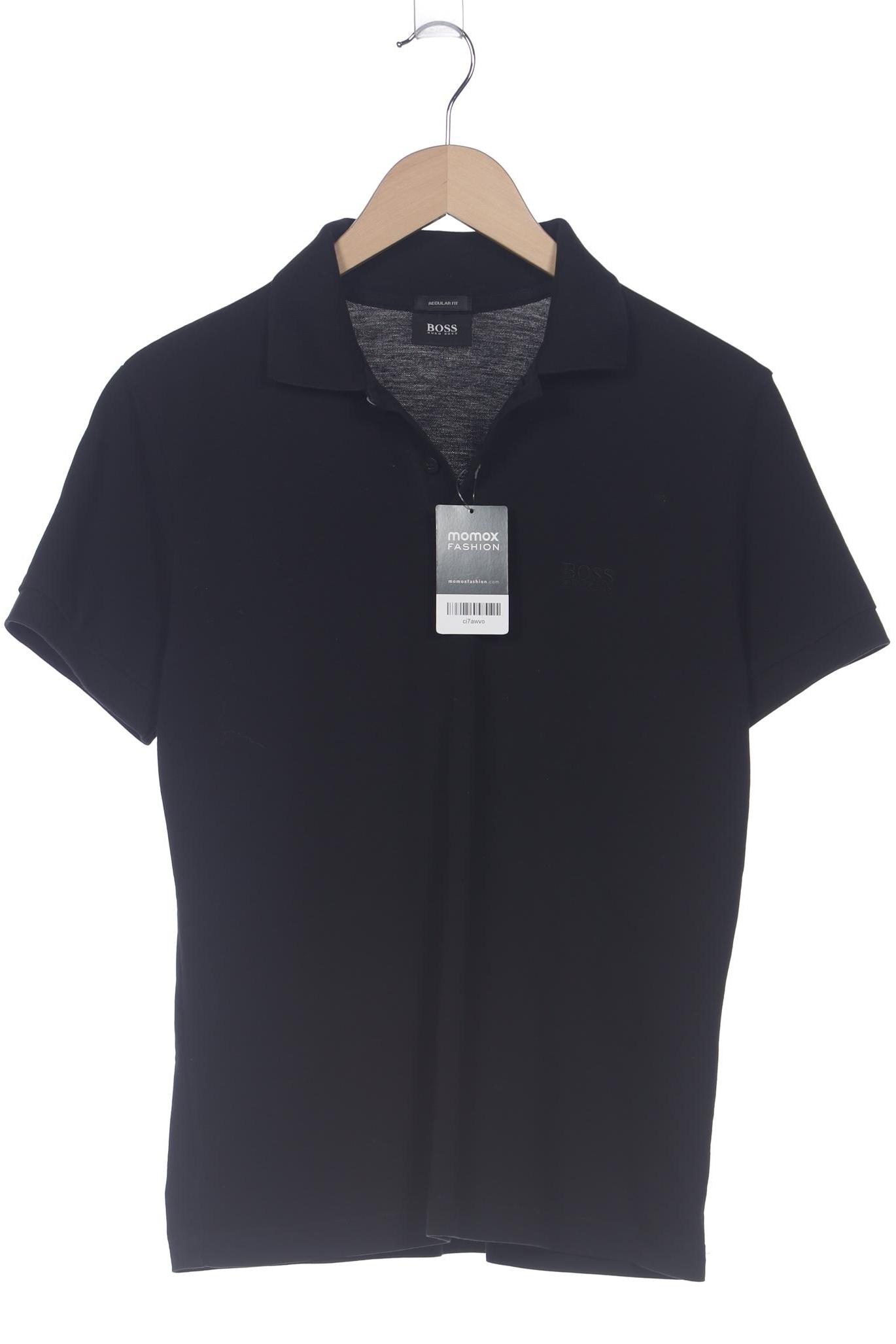

Boss by Hugo Boss Herren Poloshirt, schwarz, Gr. 48