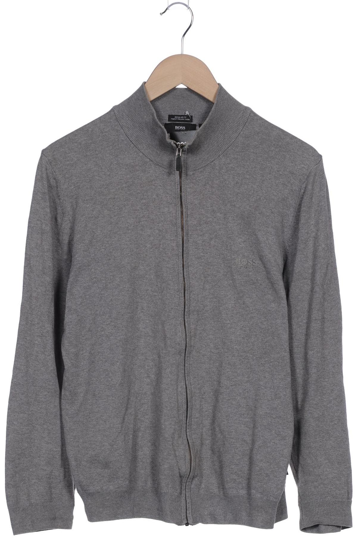 

BOSS by Hugo Boss Herren Strickjacke, grau
