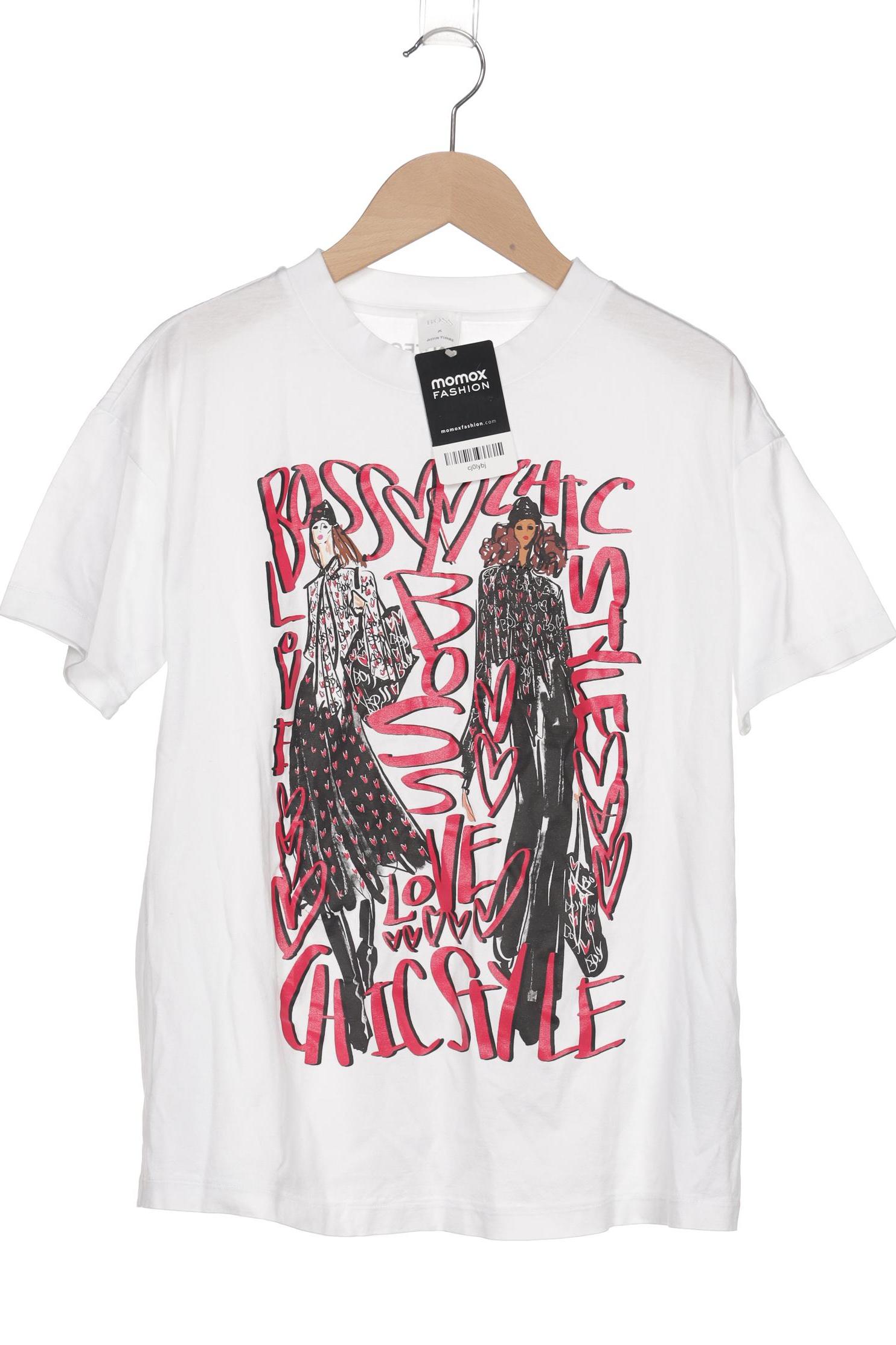 

Boss by Hugo Boss Damen T-Shirt, weiß, Gr. 36