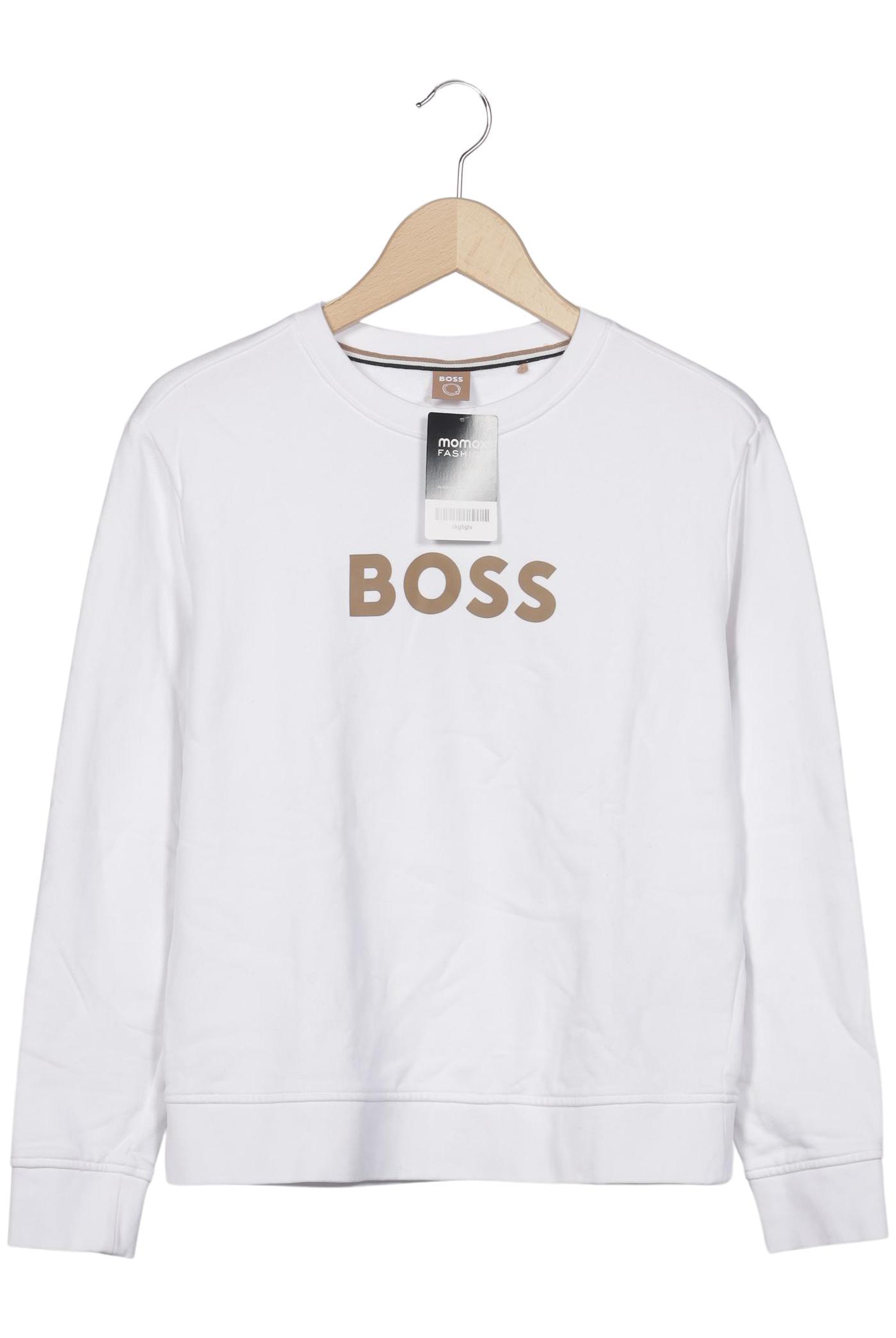 

Boss by Hugo Boss Damen Sweatshirt, weiß, Gr. 36