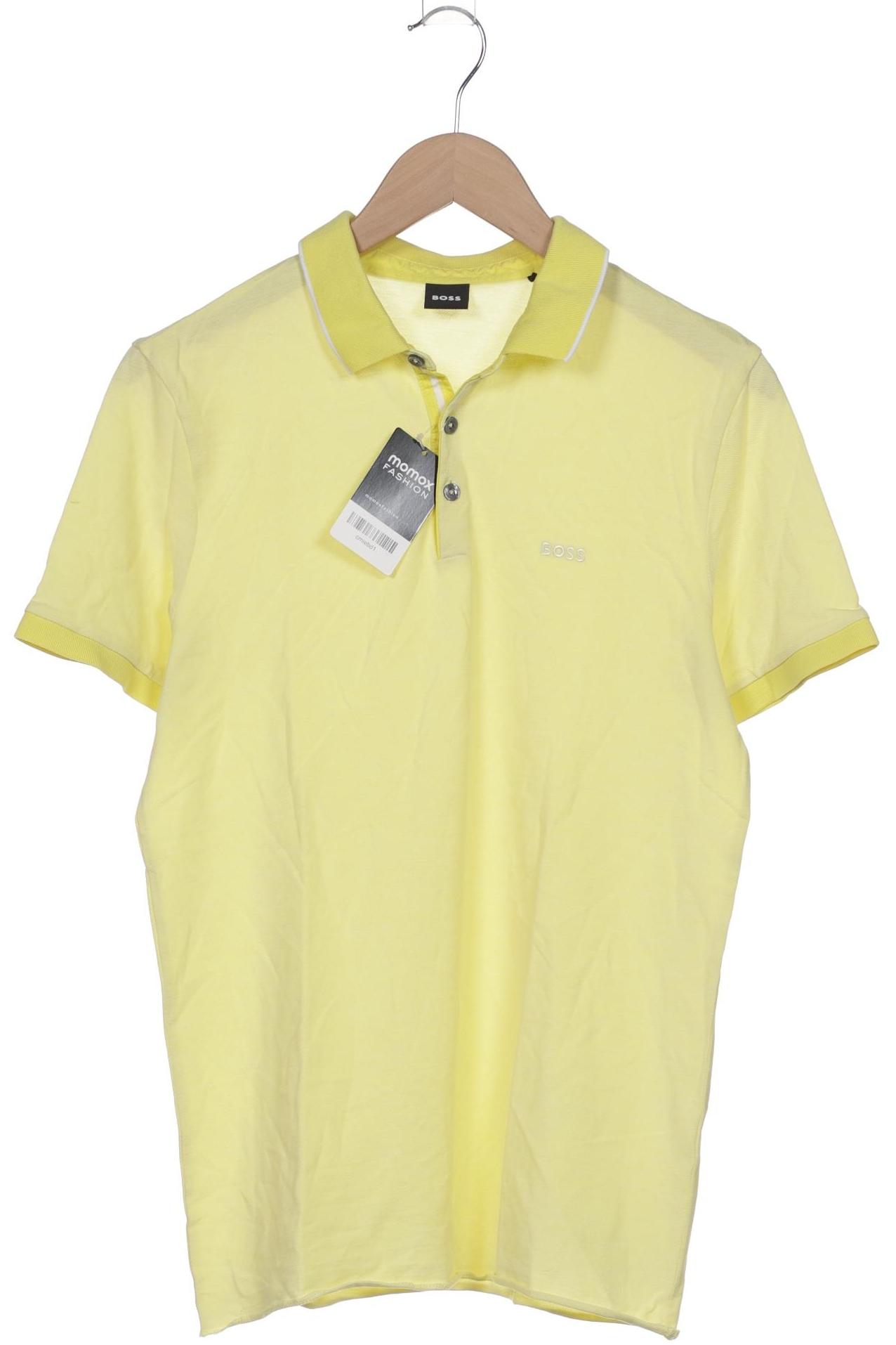 

Boss by Hugo Boss Herren Poloshirt, gelb, Gr. 48
