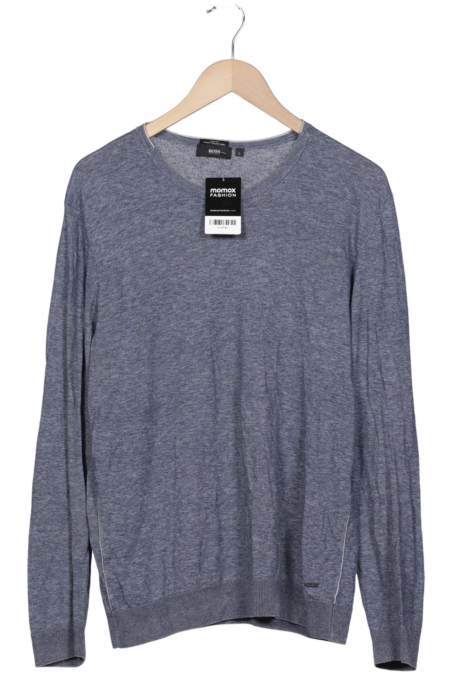

Boss by Hugo Boss Herren Pullover, blau, Gr. 52