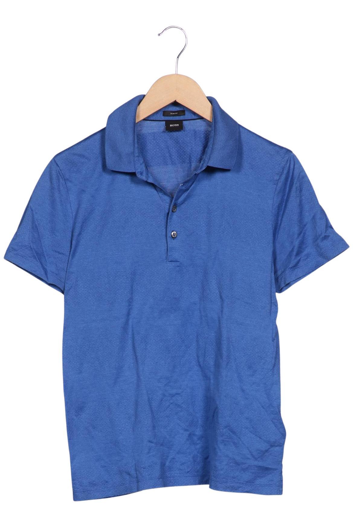 

Boss by Hugo Boss Herren Poloshirt, blau, Gr. 48