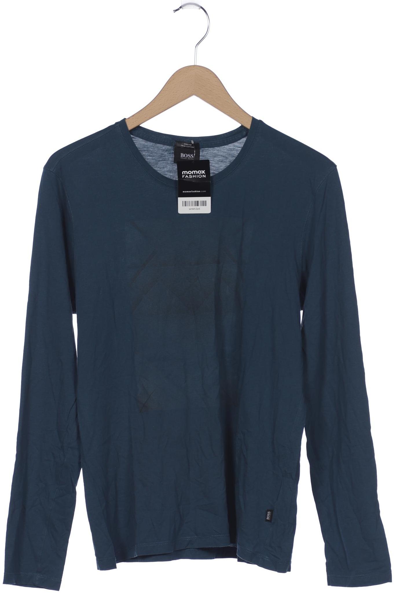 

BOSS by Hugo Boss Herren Langarmshirt, blau