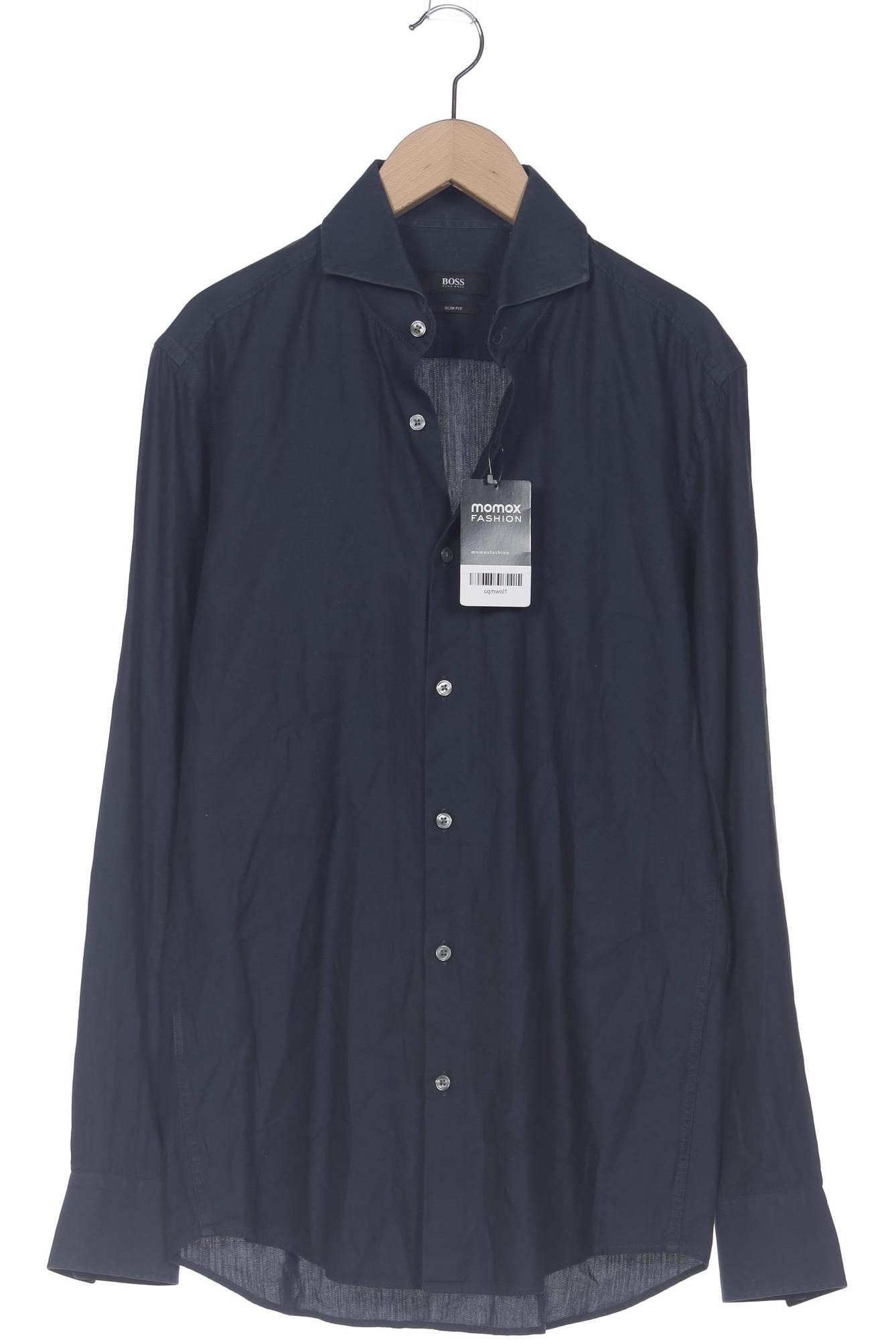 

Boss by Hugo Boss Herren Hemd, marineblau, Gr. 46