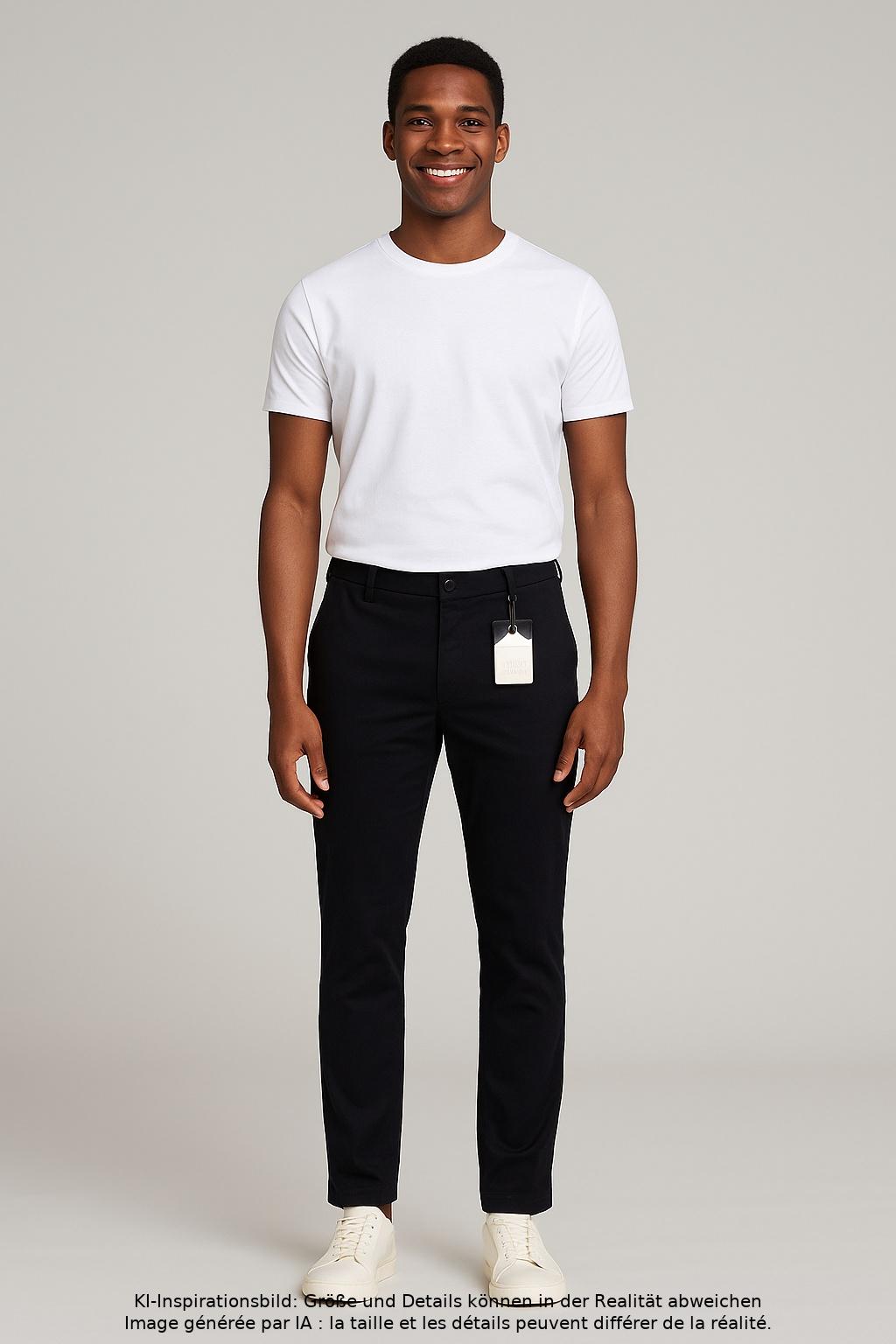 

Boss by Hugo Boss Herren Stoffhose, marineblau, Gr. 48