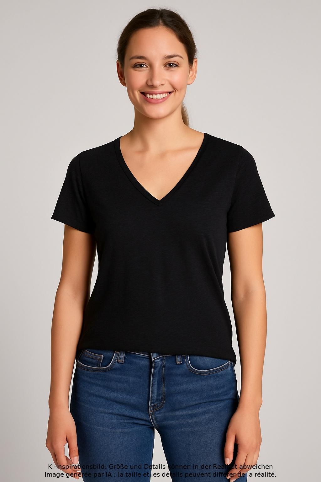 

Boss by Hugo Boss Damen T-Shirt, marineblau, Gr. 34