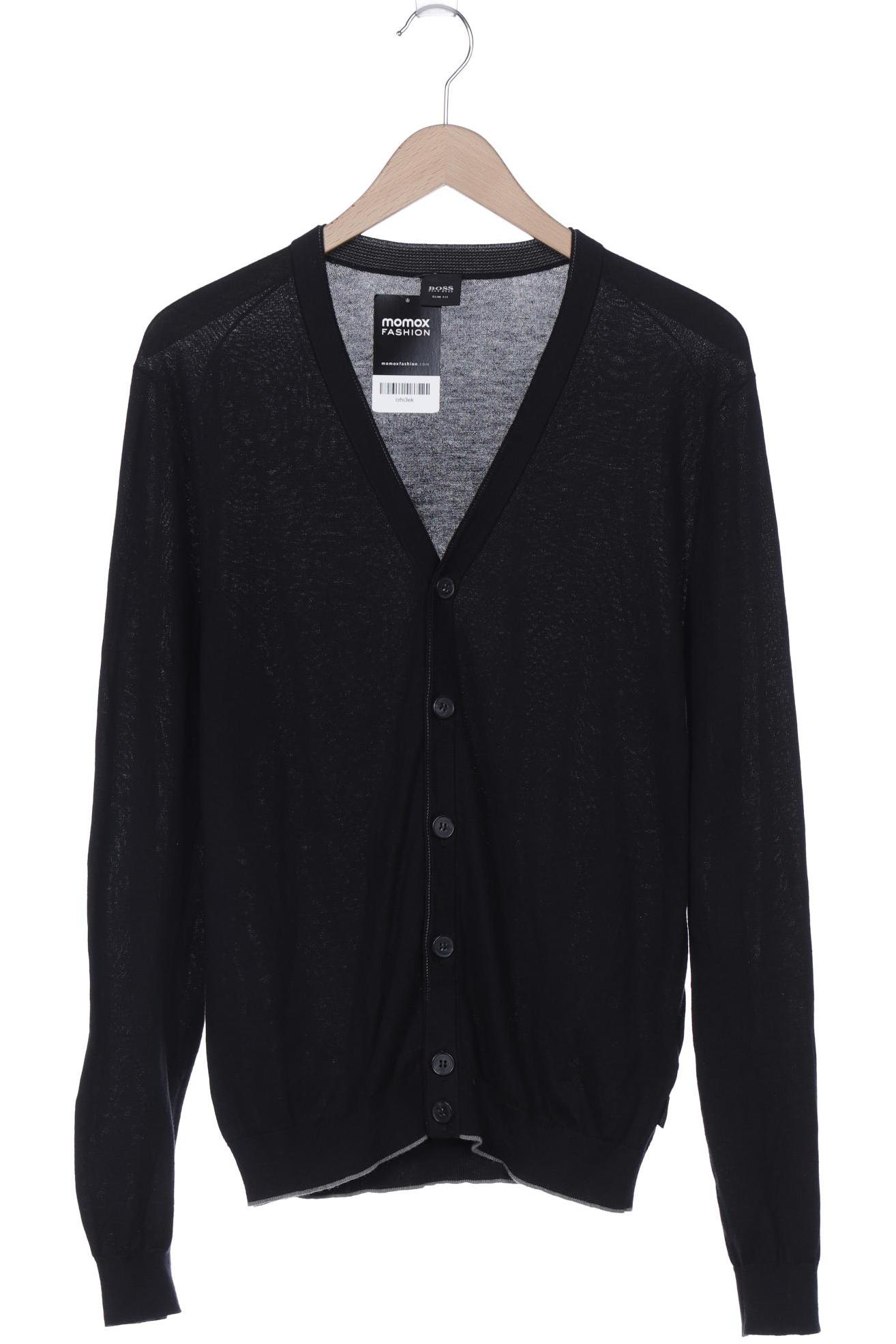 

Boss by Hugo Boss Herren Strickjacke, schwarz, Gr. 52