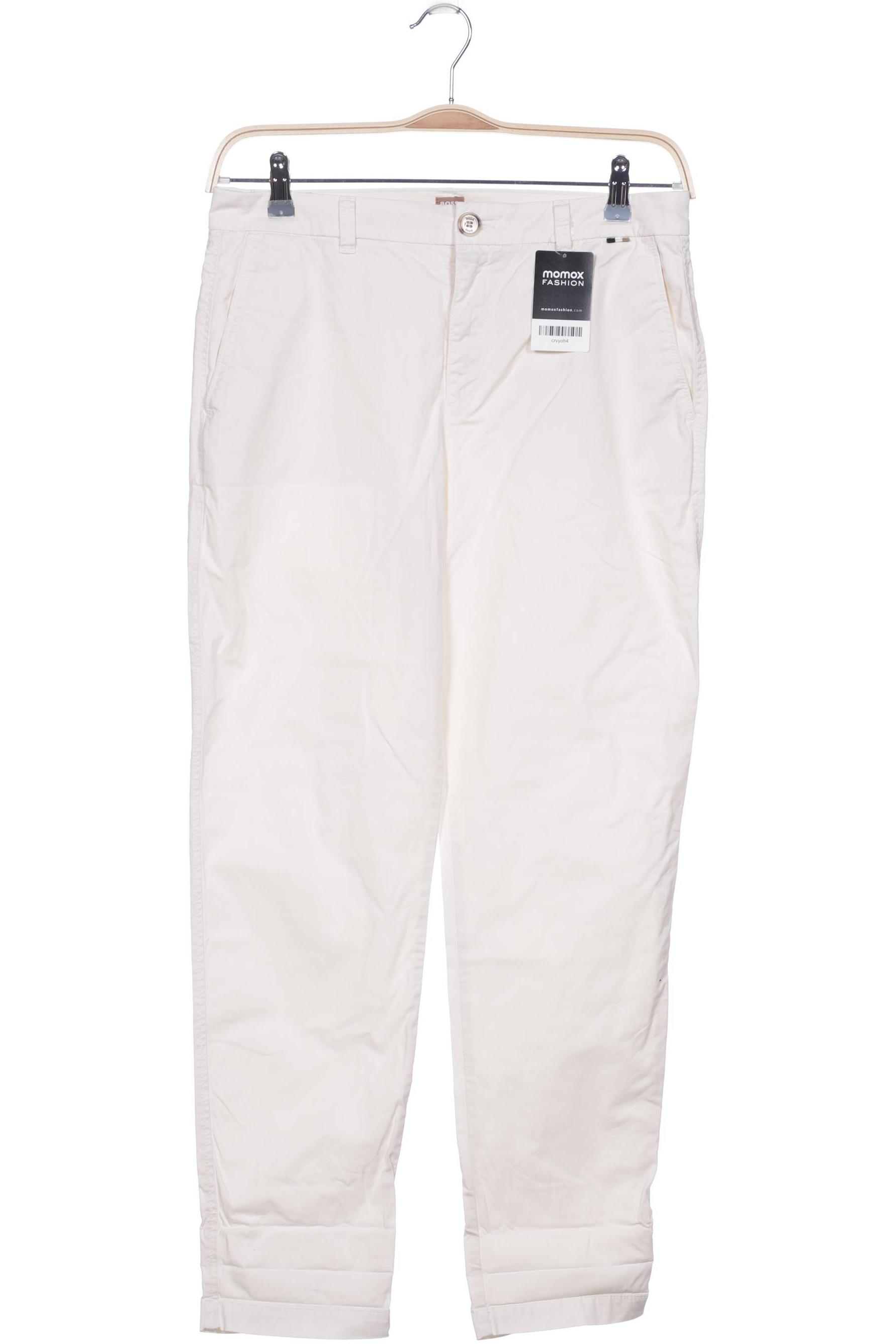 

BOSS by Hugo Boss Damen Stoffhose, cremeweiß