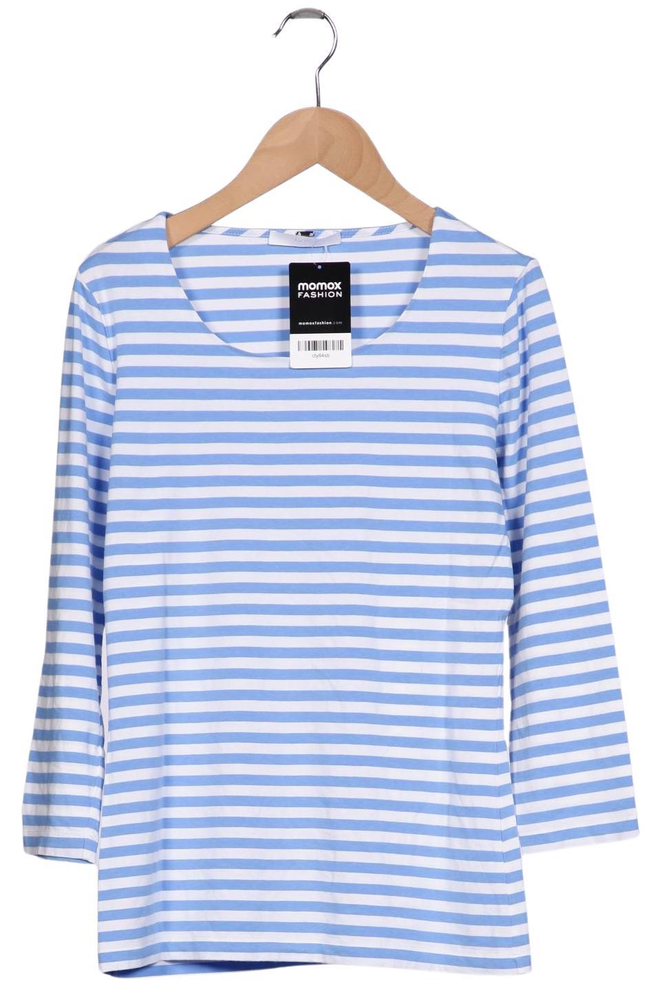 

Boss by Hugo Boss Damen Langarmshirt, blau, Gr. 36