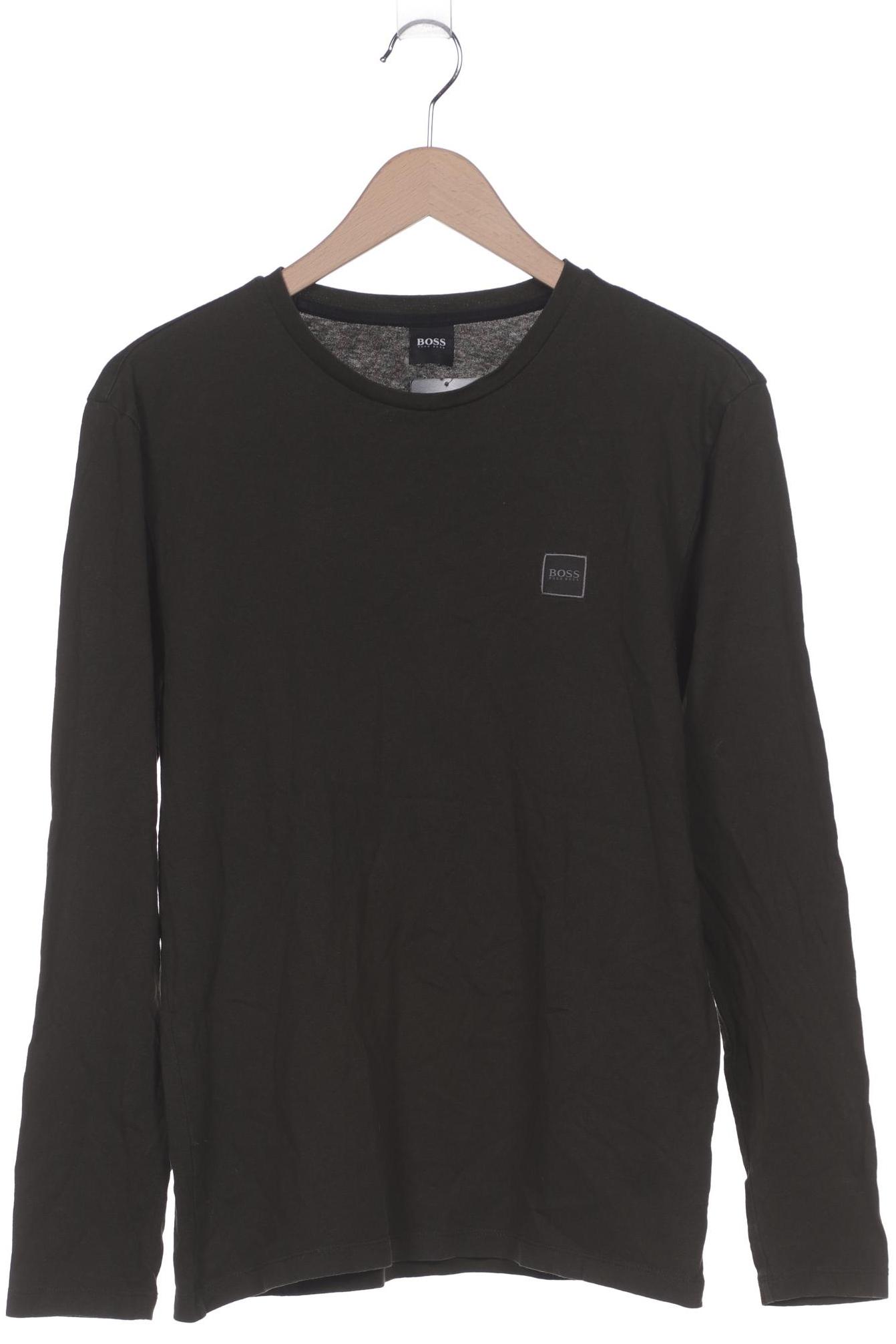 

Boss by Hugo Boss Herren Langarmshirt, grün, Gr. 48
