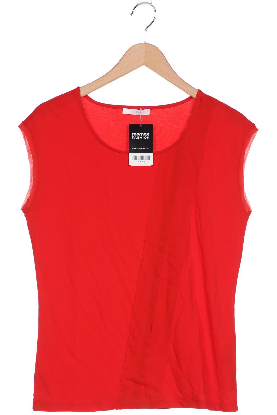 

Boss by Hugo Boss Damen T-Shirt, rot, Gr. 38