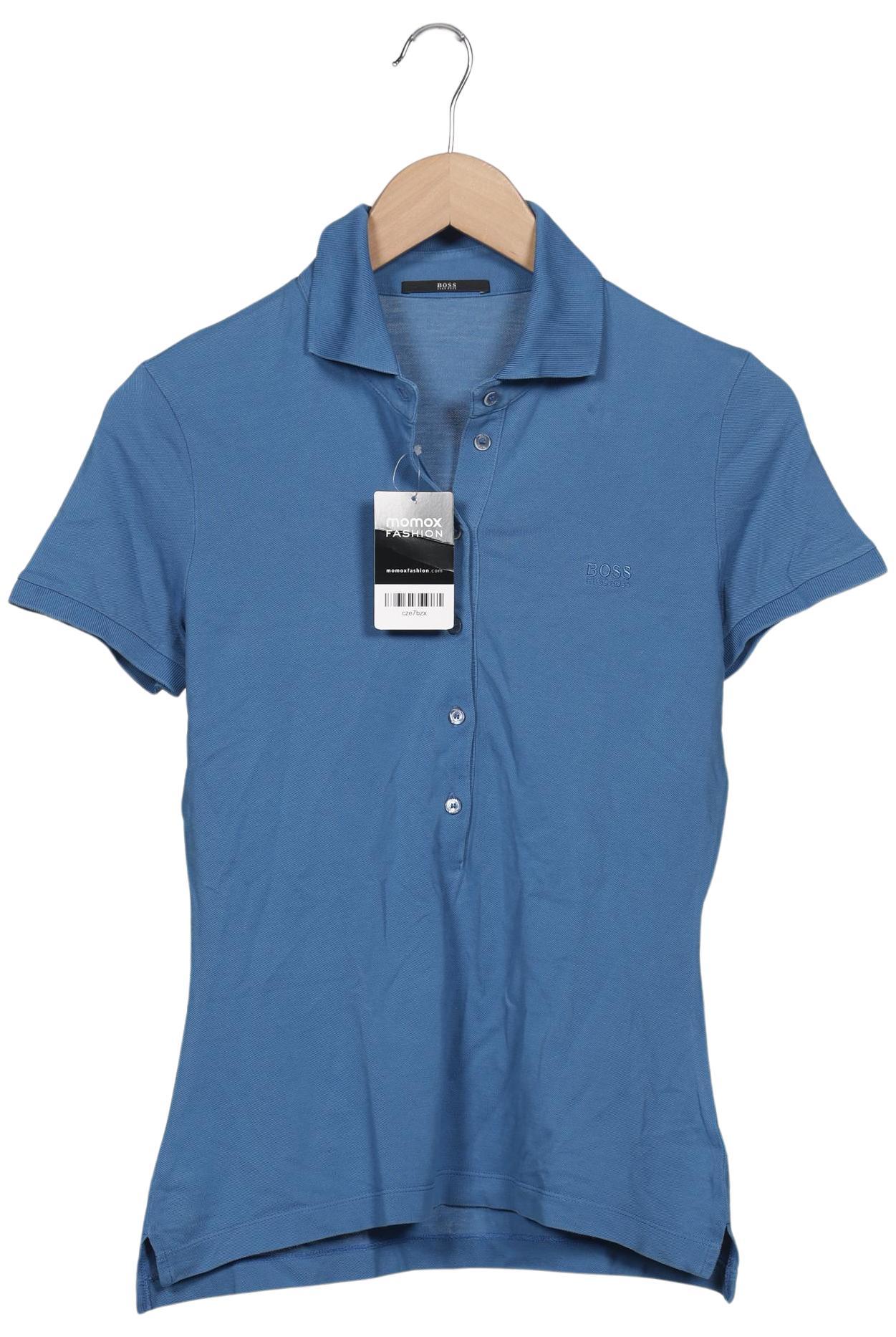 

Boss by Hugo Boss Damen Poloshirt, blau, Gr. 36