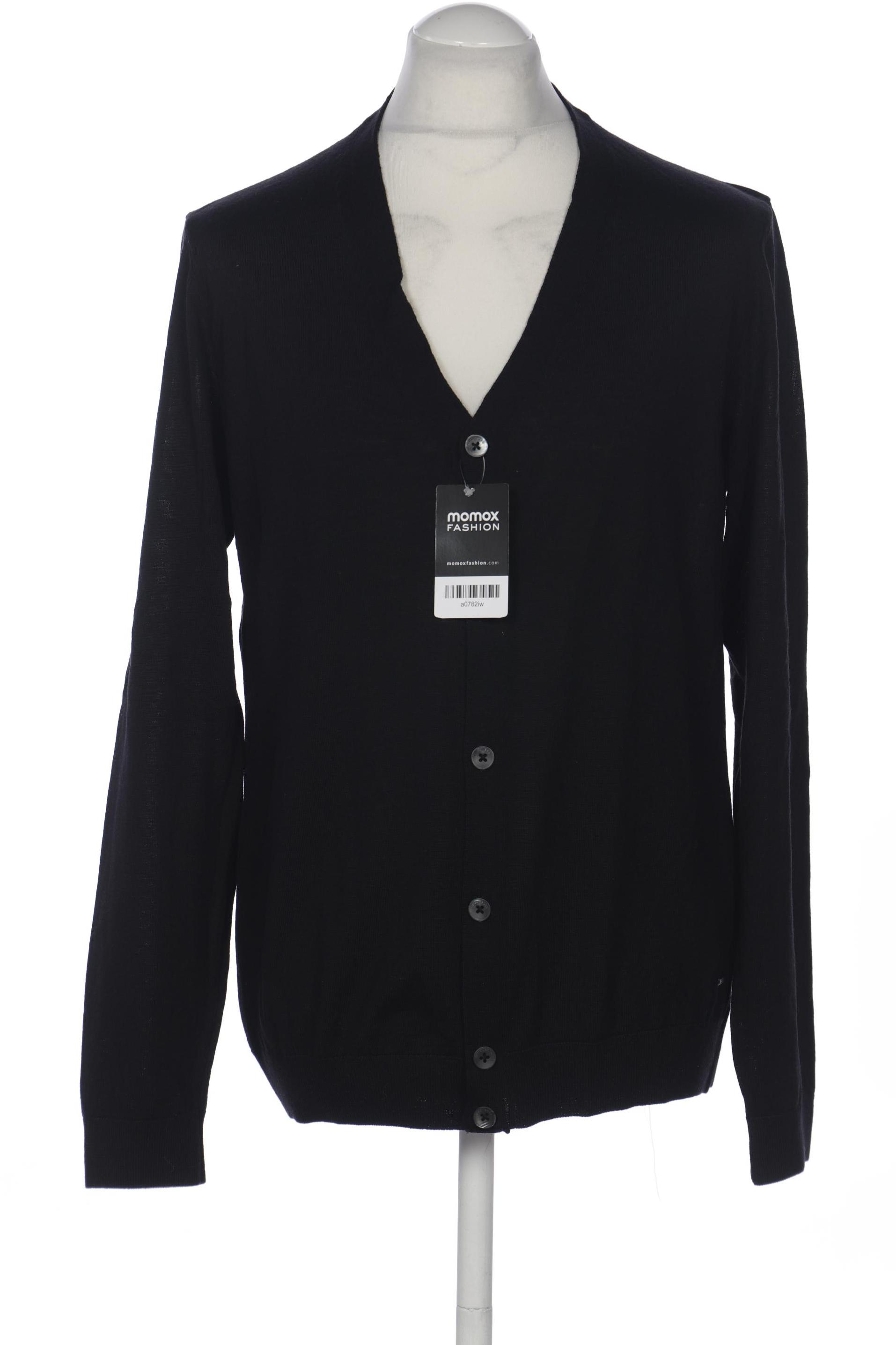 

Boss by Hugo Boss Herren Strickjacke, schwarz, Gr. 54