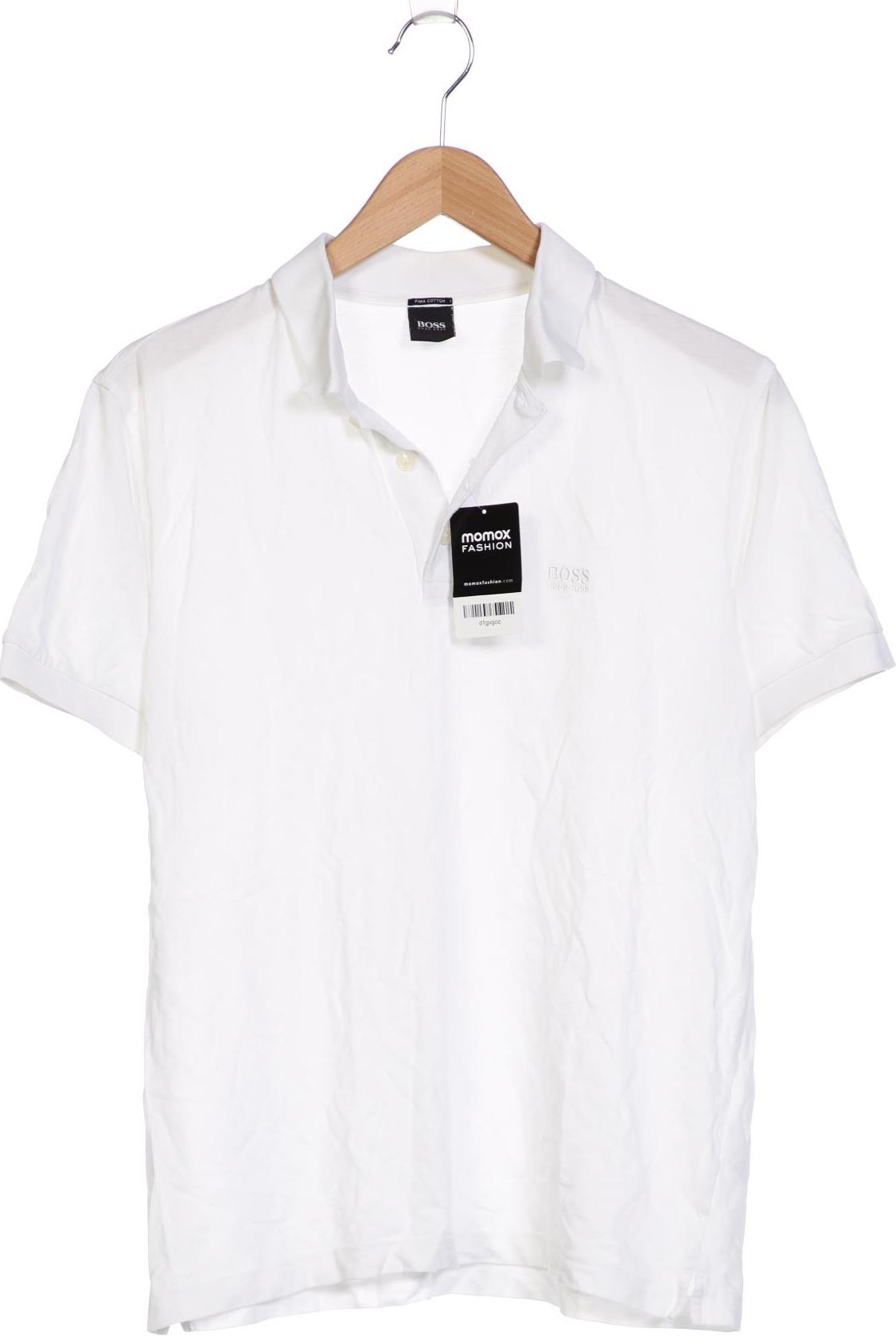 

Boss by Hugo Boss Herren Poloshirt, weiß, Gr. 48