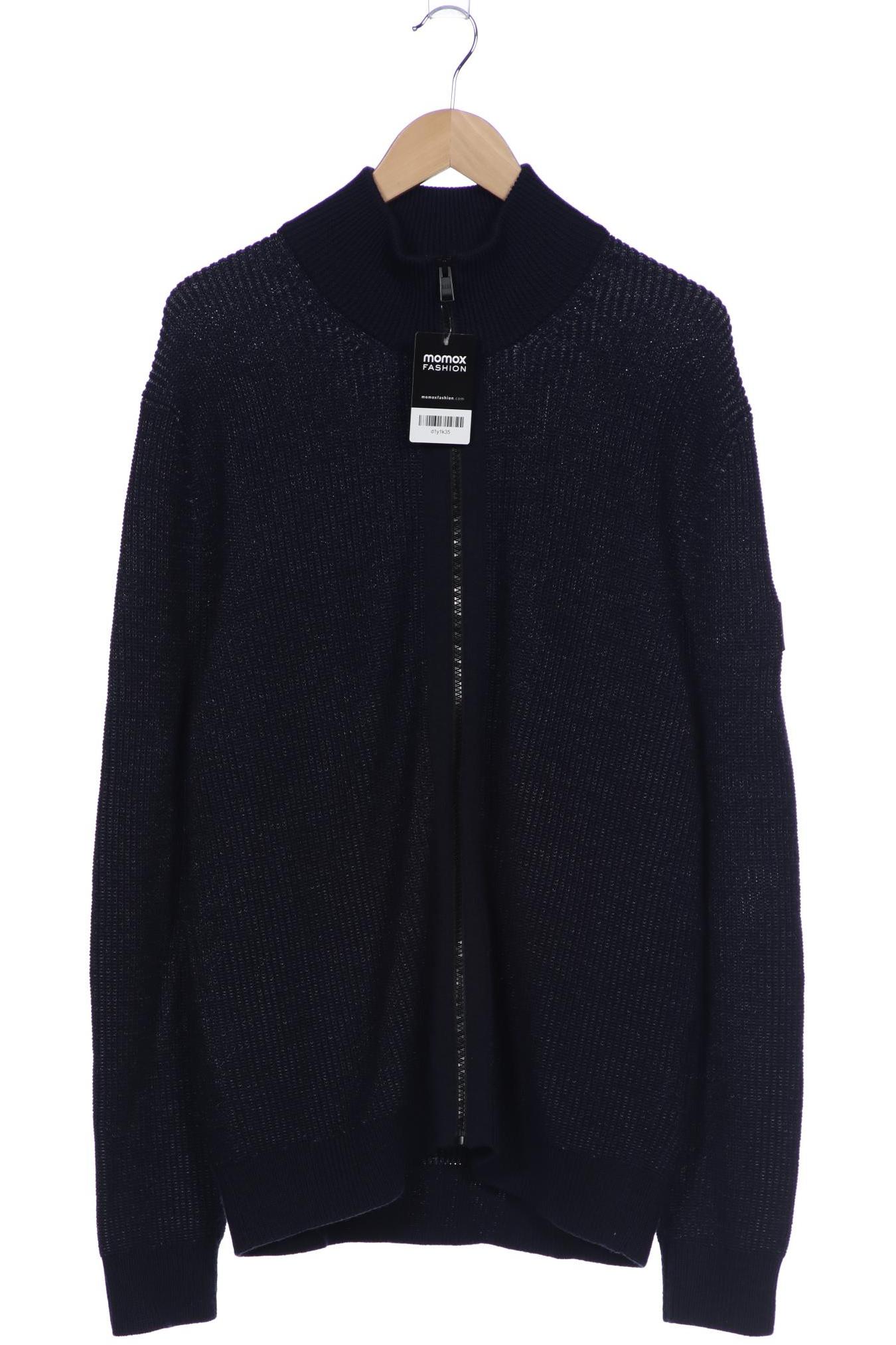 Thumbnail - Boss by Hugo Boss Herren Strickjacke, marineblau, Gr. 56