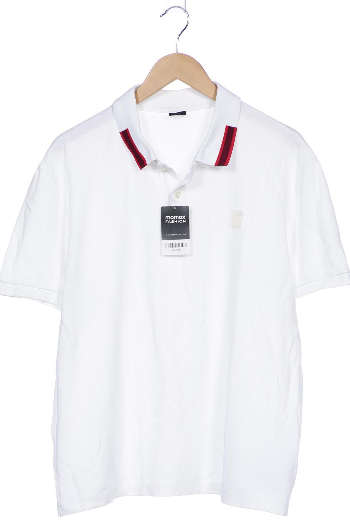 

Boss by Hugo Boss Herren Poloshirt, weiß, Gr. 58