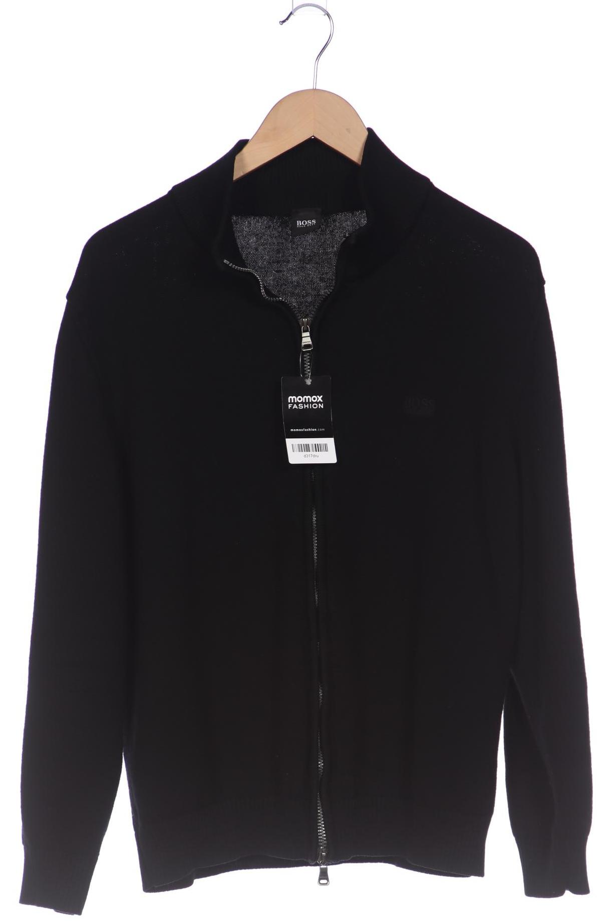 

Boss by Hugo Boss Herren Strickjacke, schwarz, Gr. 54