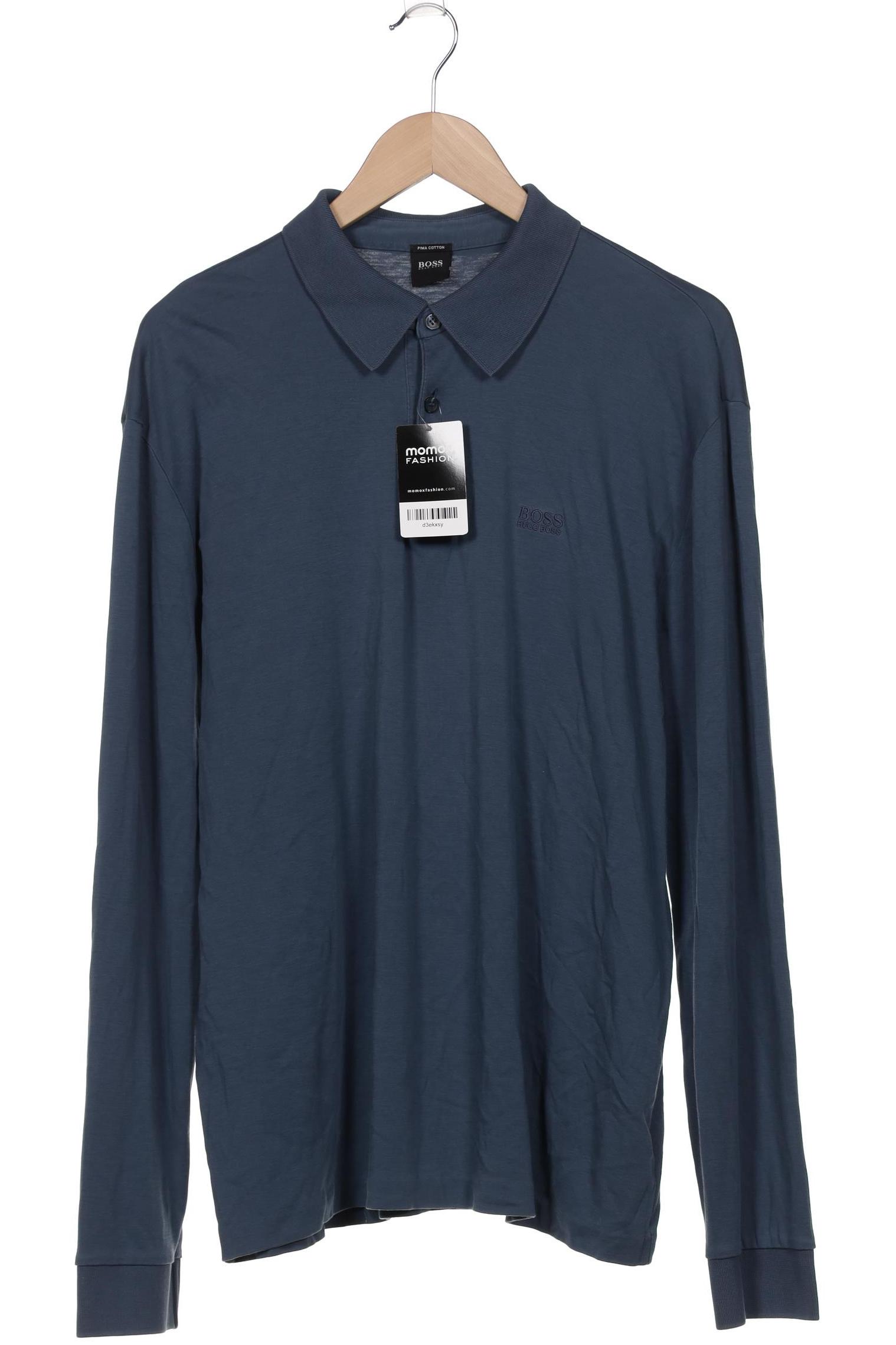 

Boss by Hugo Boss Herren Poloshirt, blau, Gr. 56