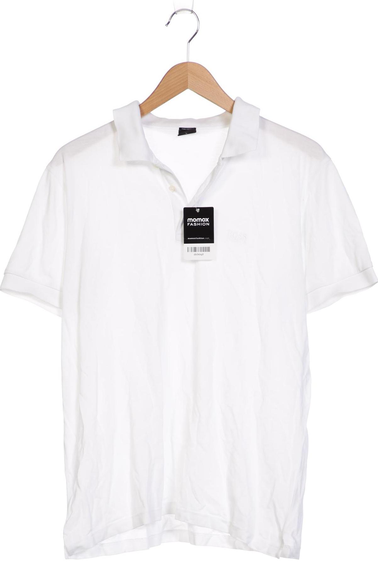 

Boss by Hugo Boss Herren Poloshirt, weiß, Gr. 52