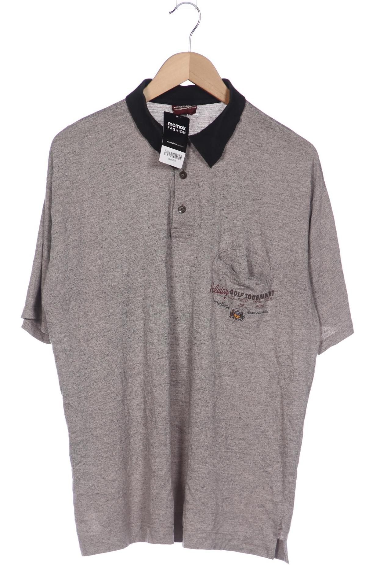 

Boss by Hugo Boss Herren Poloshirt, grau, Gr. 52