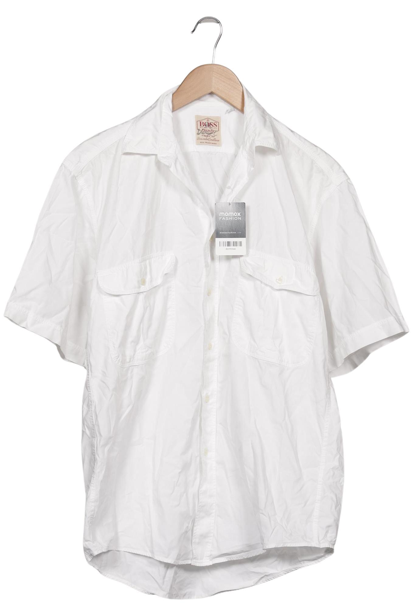 

Boss by Hugo Boss Herren Hemd, weiß, Gr. 46