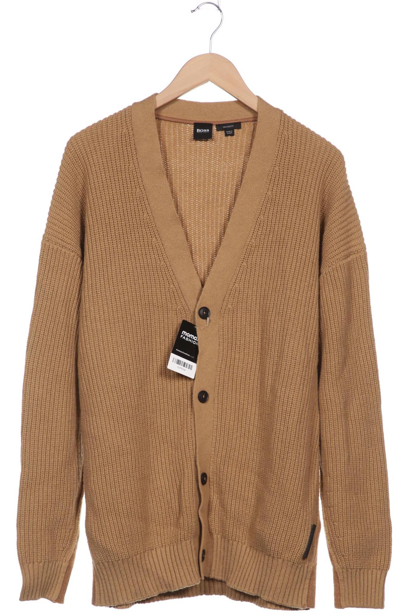 

Boss by Hugo Boss Herren Strickjacke, beige, Gr. 56