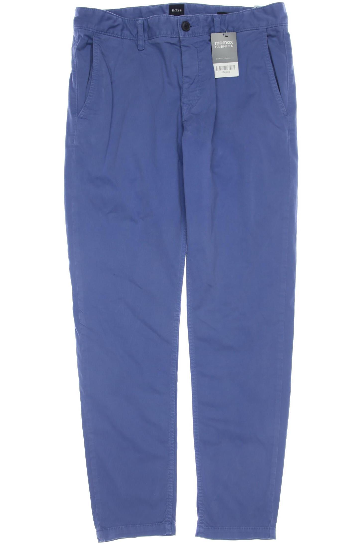 

Boss by Hugo Boss Herren Stoffhose, blau, Gr. 34