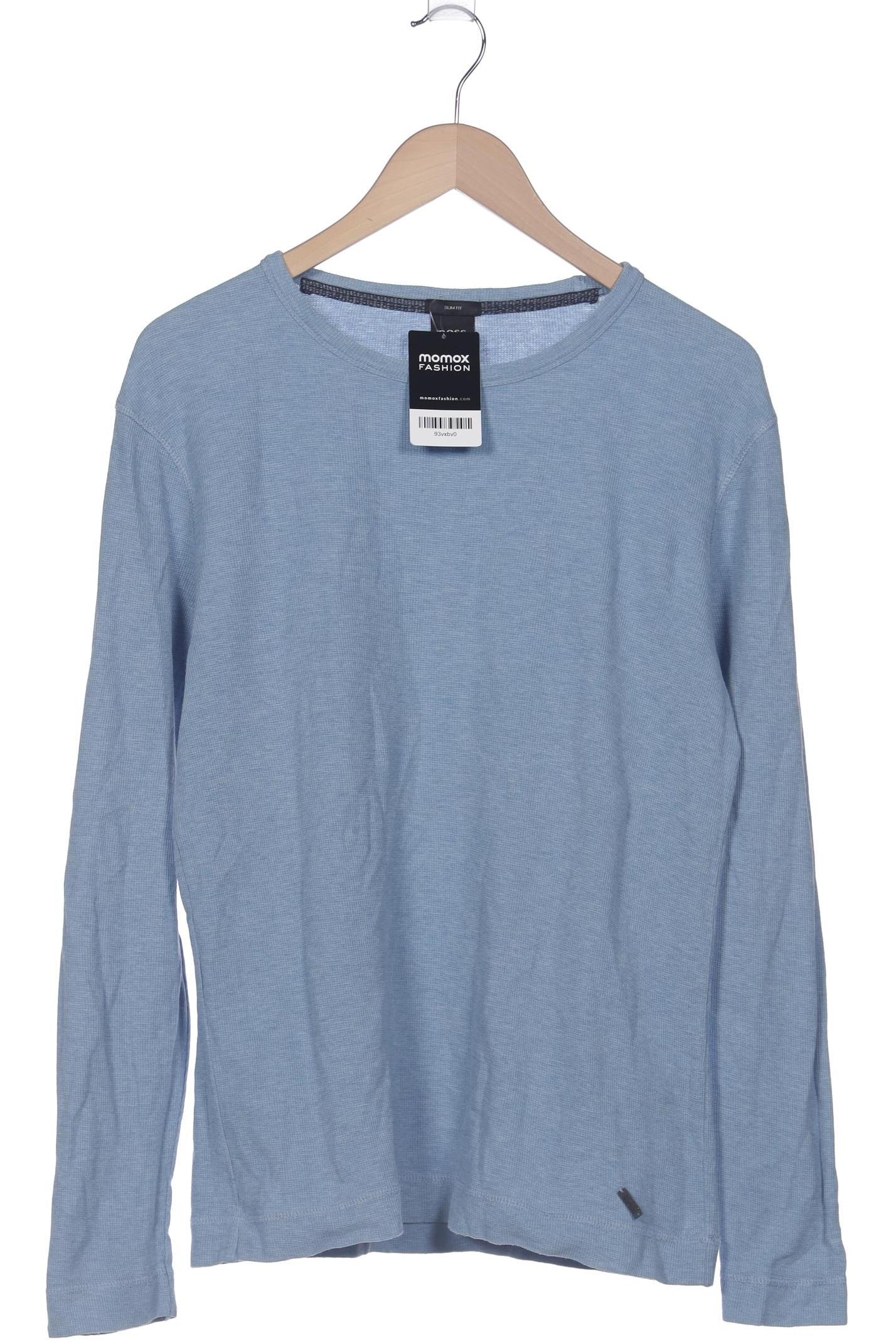 

Boss by Hugo Boss Herren Langarmshirt, hellblau, Gr. 52