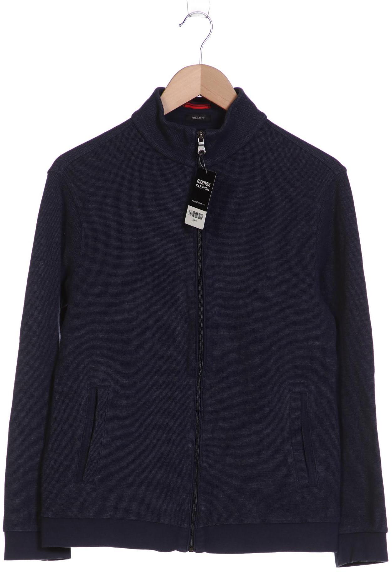 

Boss by Hugo Boss Herren Strickjacke, blau, Gr. 52