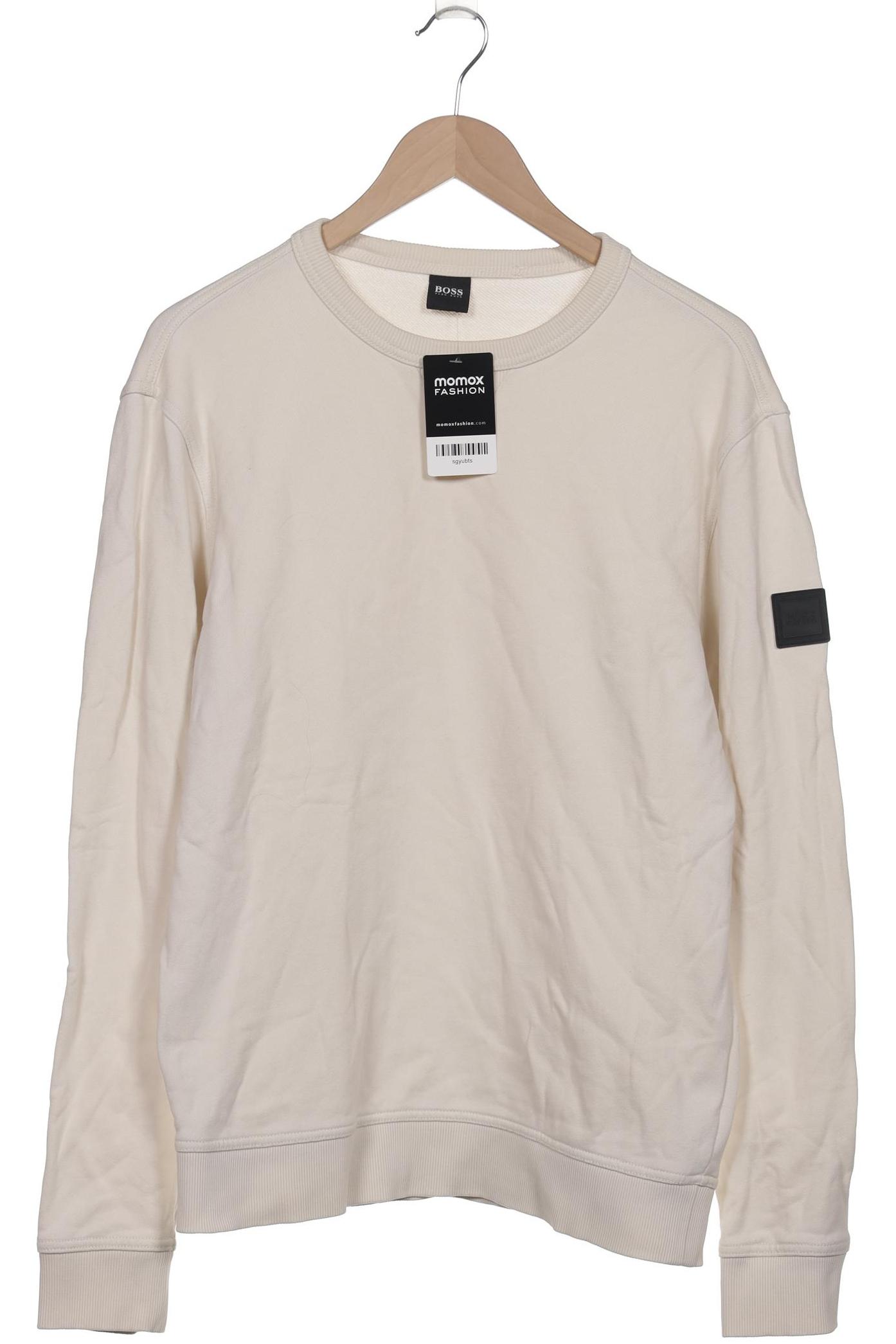 

Boss by Hugo Boss Herren Sweatshirt, cremeweiß, Gr. 48