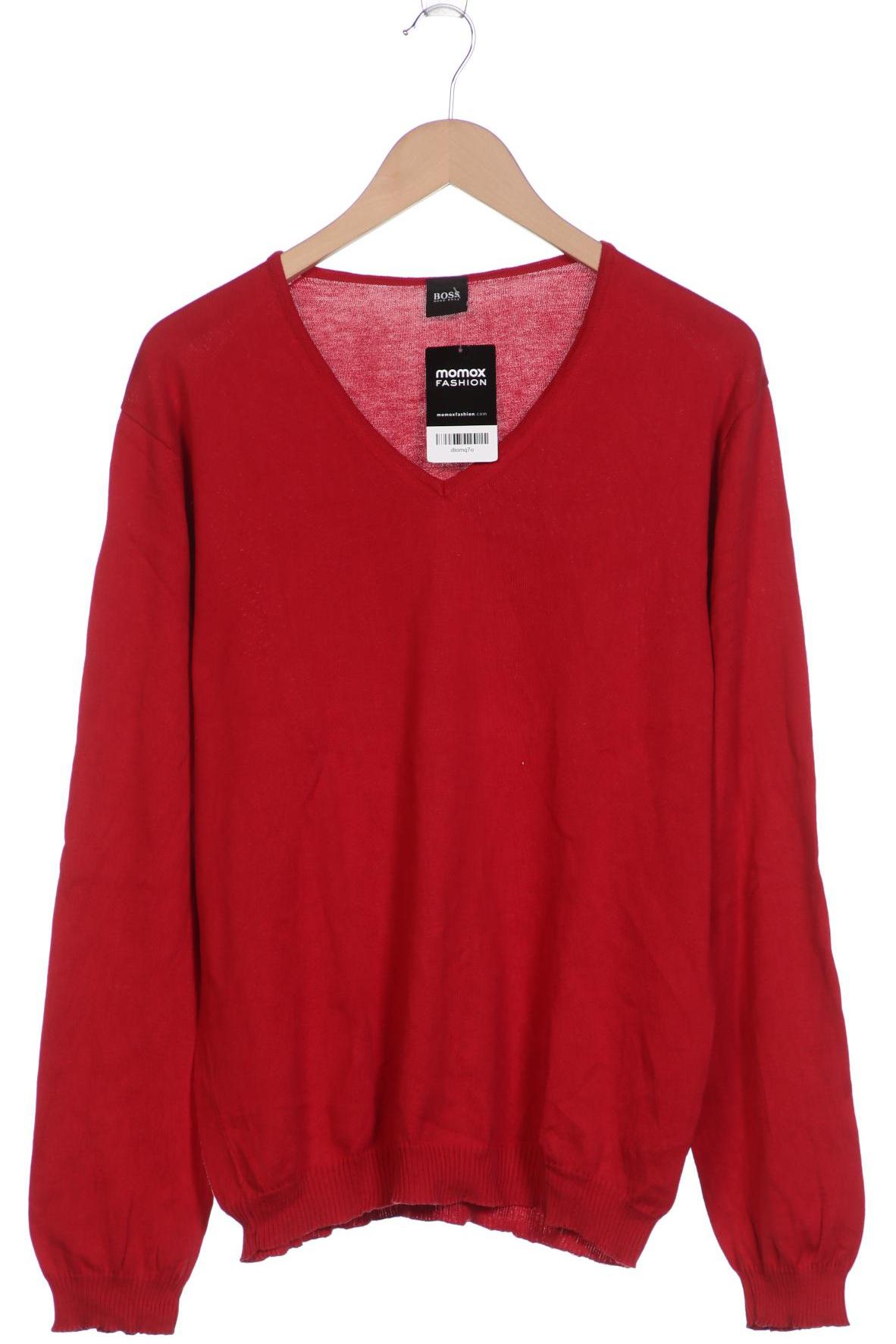 

Boss by Hugo Boss Herren Pullover, rot, Gr. 52