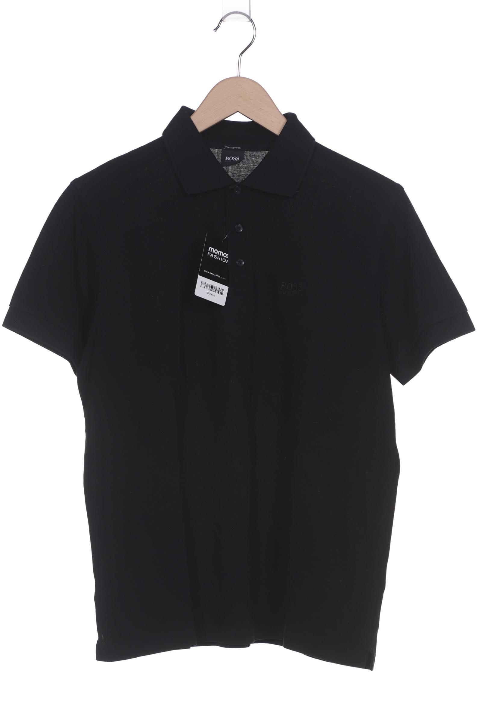 

Boss by Hugo Boss Herren Poloshirt, schwarz, Gr. 48