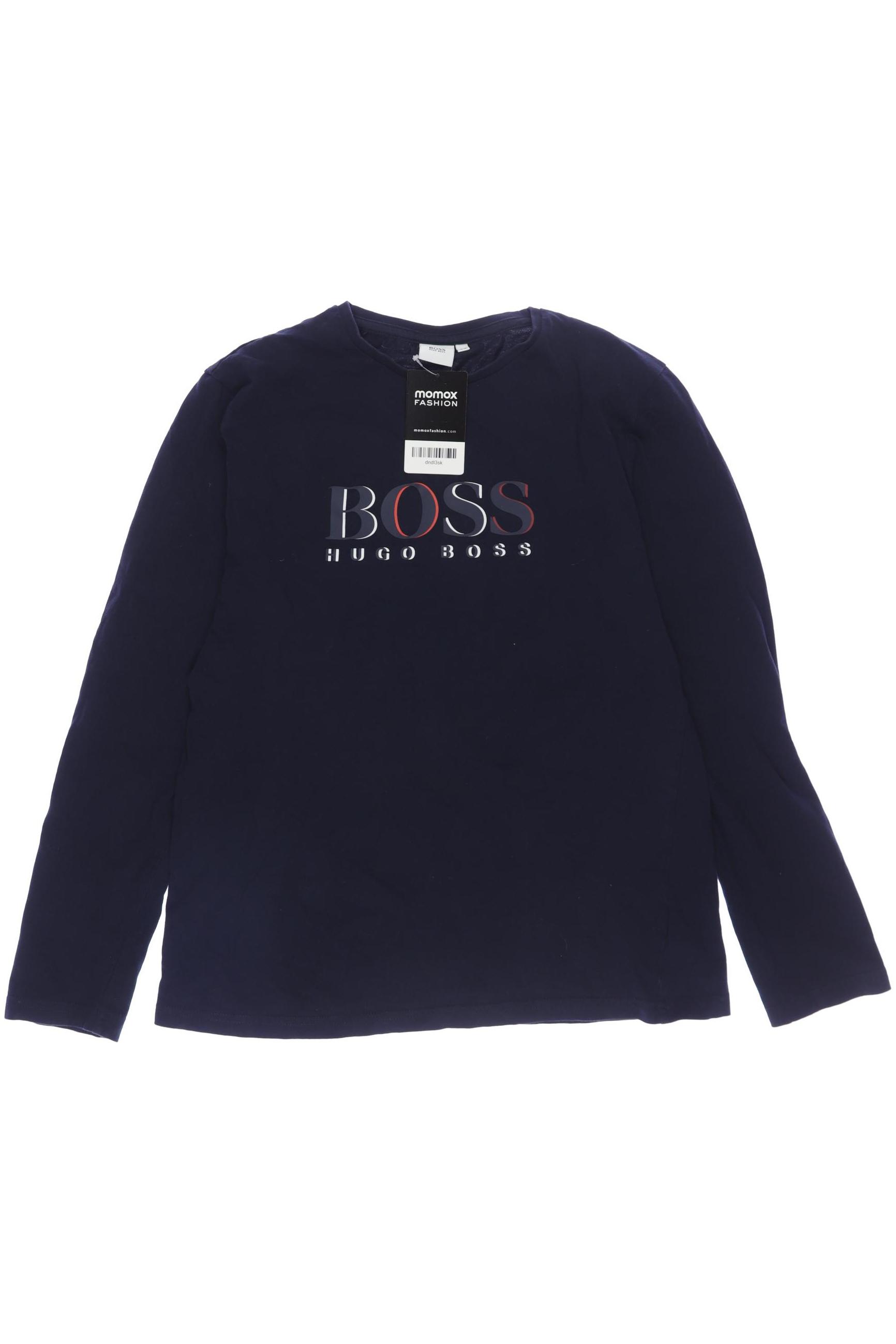 

BOSS by Hugo Boss Jungen Langarmshirt, marineblau