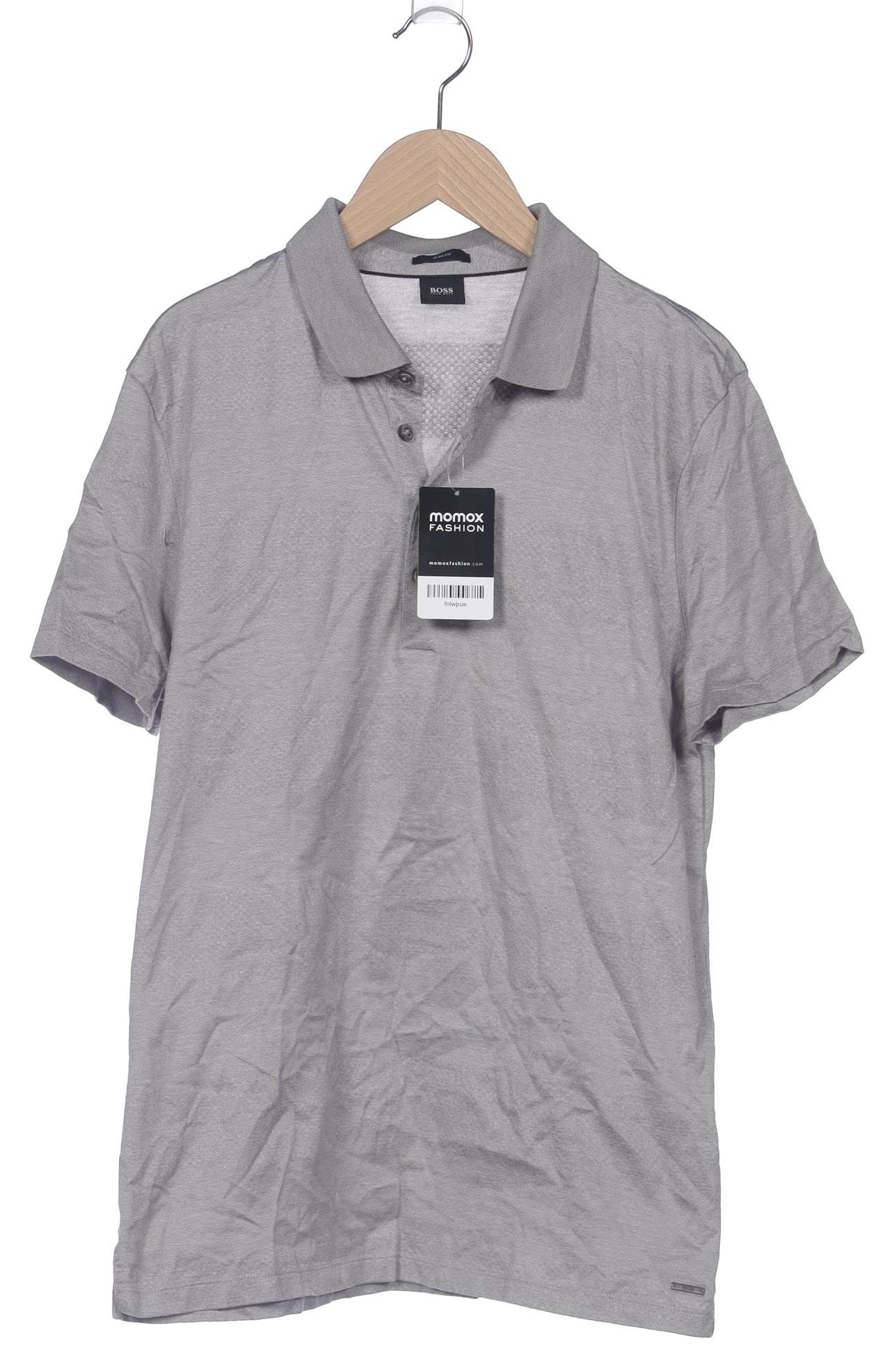 

Boss by Hugo Boss Herren Poloshirt, grau, Gr. 52