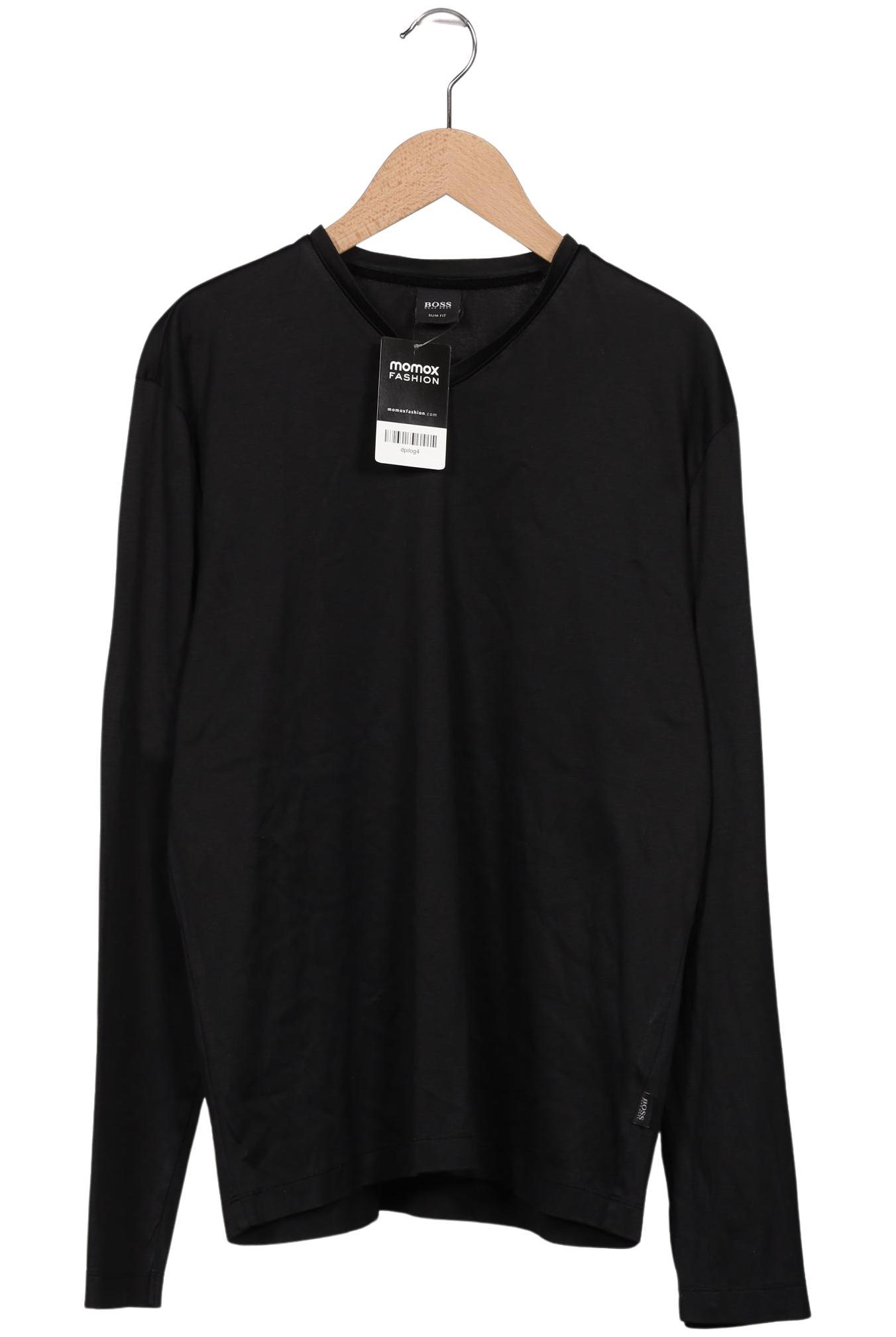 

Boss by Hugo Boss Herren Langarmshirt, schwarz, Gr. 48
