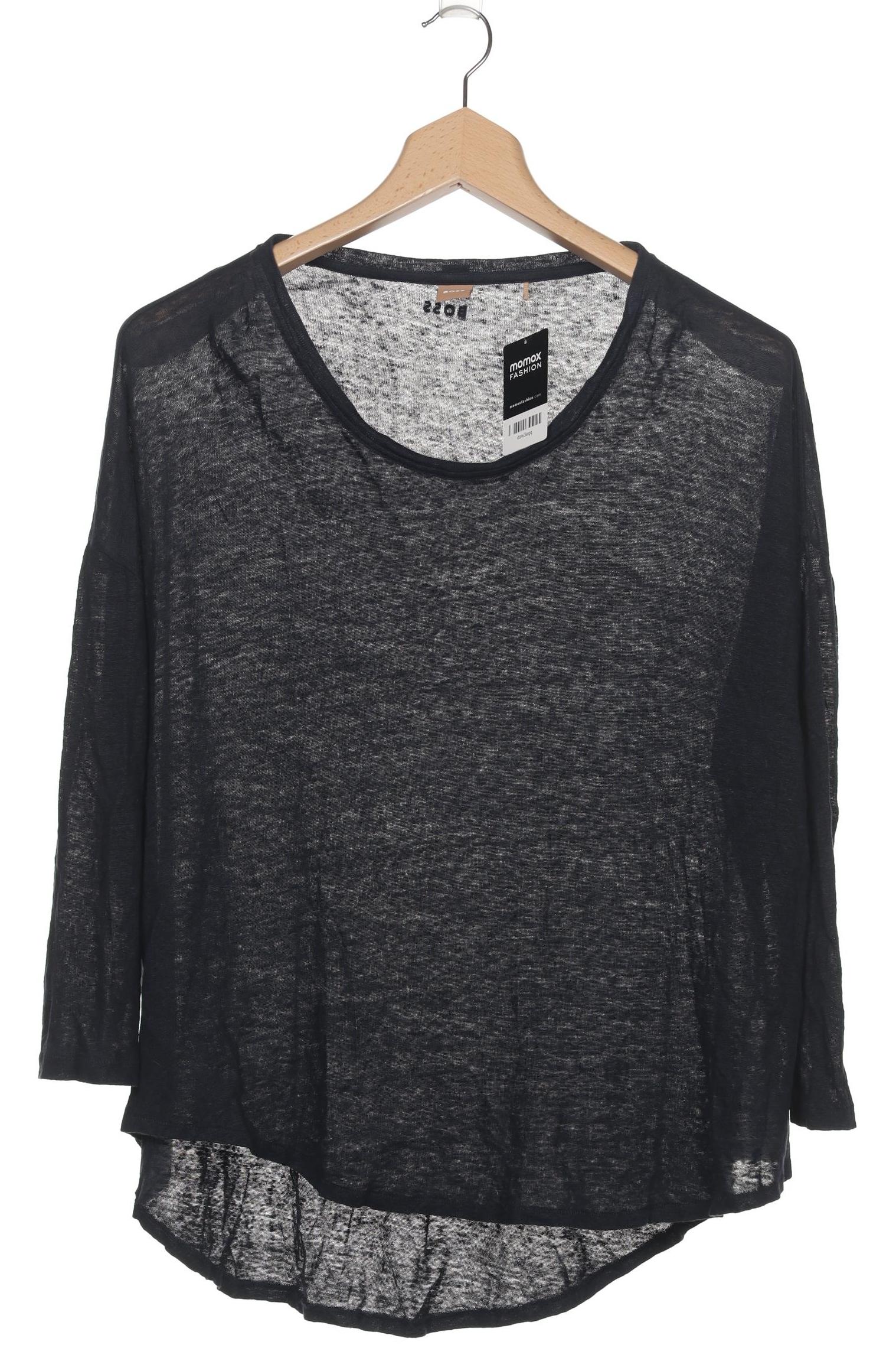 

Boss by Hugo Boss Damen Langarmshirt, marineblau, Gr. 48