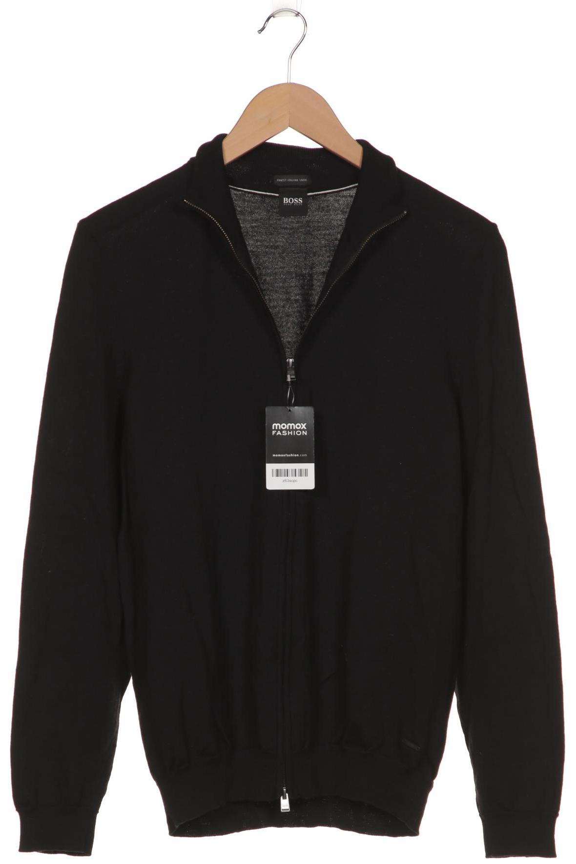 

Boss by Hugo Boss Herren Strickjacke, schwarz, Gr. 52