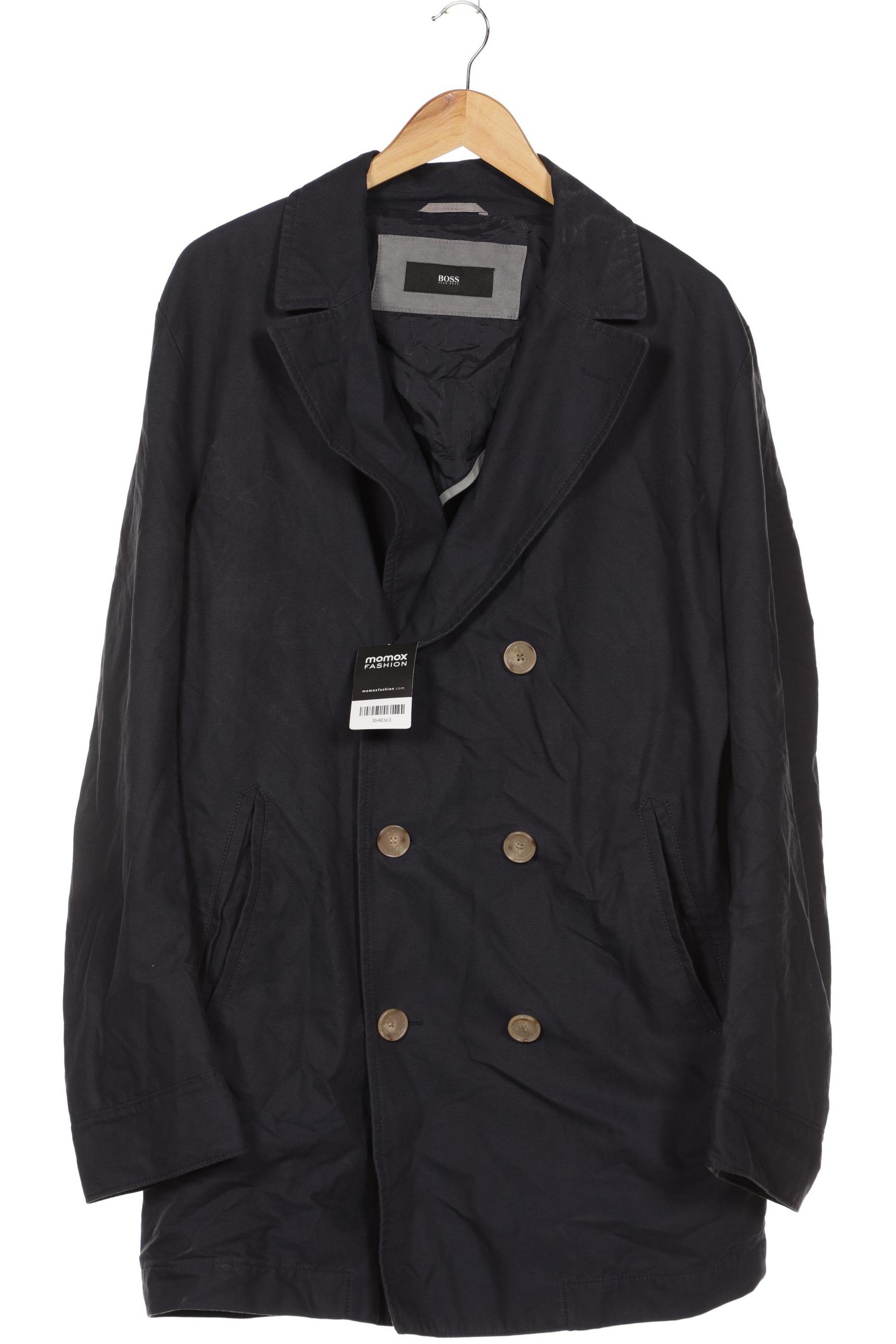 

Boss by Hugo Boss Herren Mantel, blau, Gr. 56