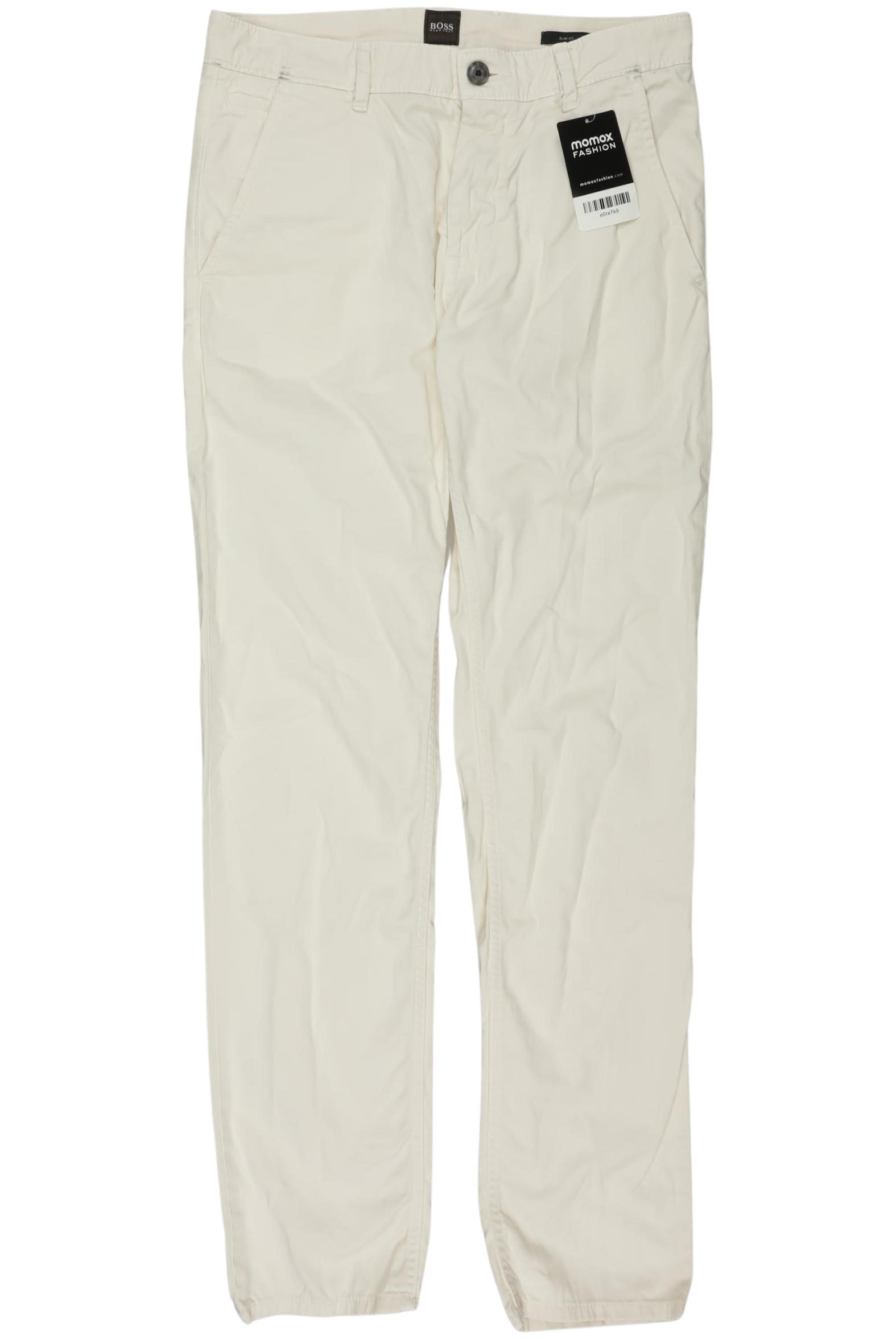 Thumbnail - Boss by Hugo Boss Herren Stoffhose, cremeweiß, Gr. 29