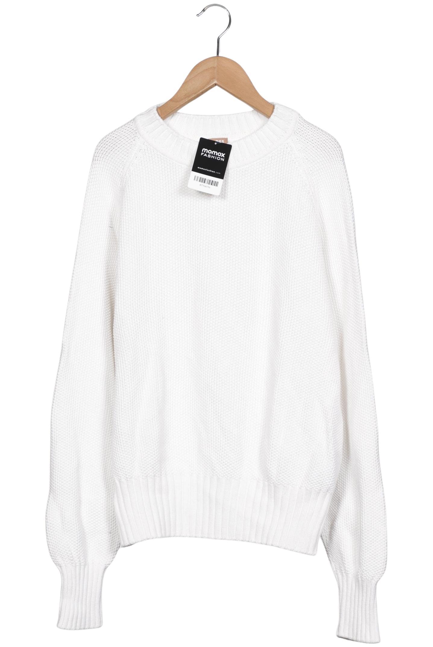 

Boss by Hugo Boss Damen Pullover, weiß, Gr. 42