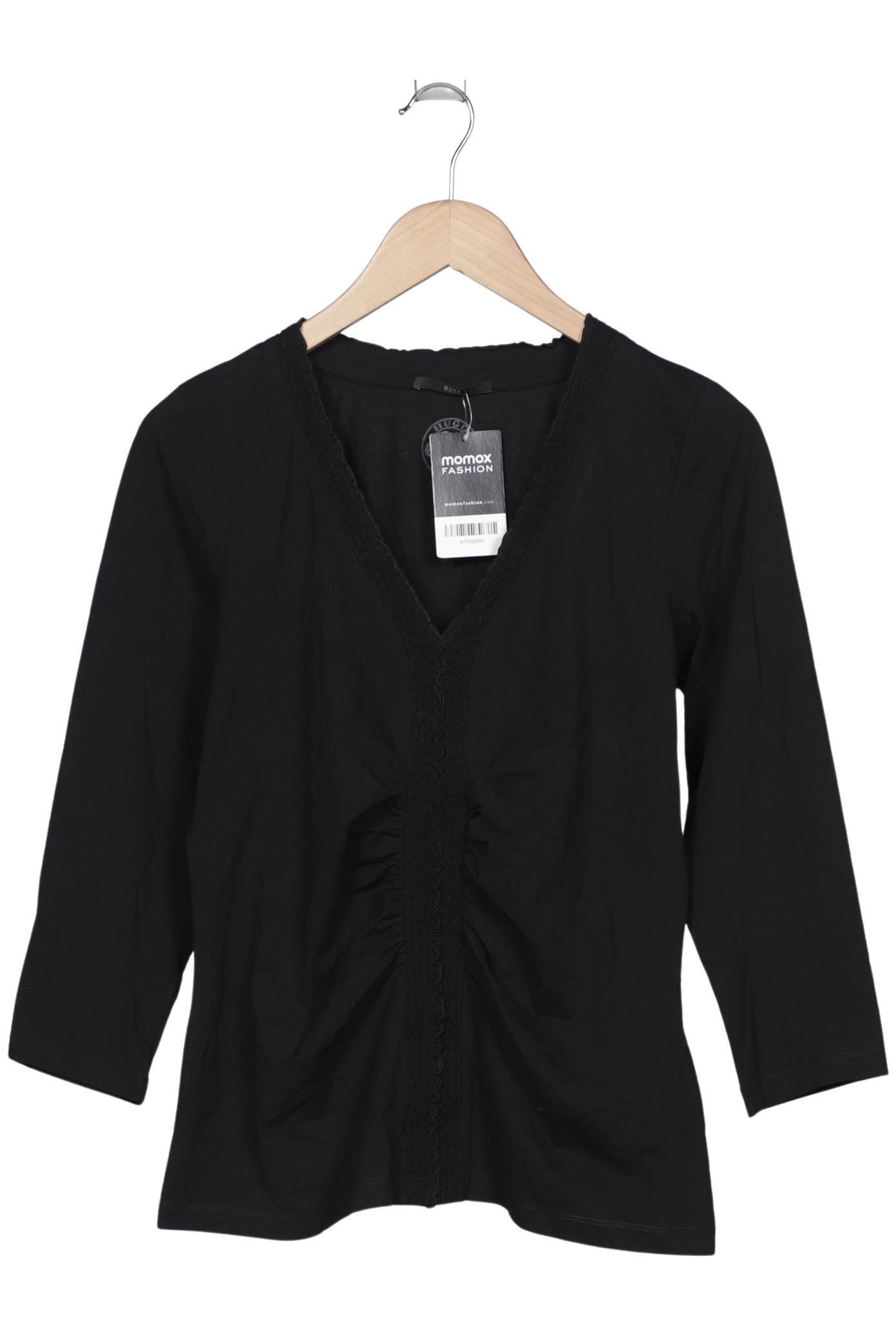 

Boss by Hugo Boss Damen Langarmshirt, schwarz, Gr. 44