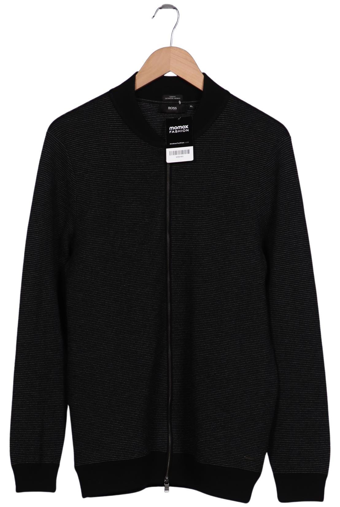 

Boss by Hugo Boss Herren Strickjacke, schwarz, Gr. 54