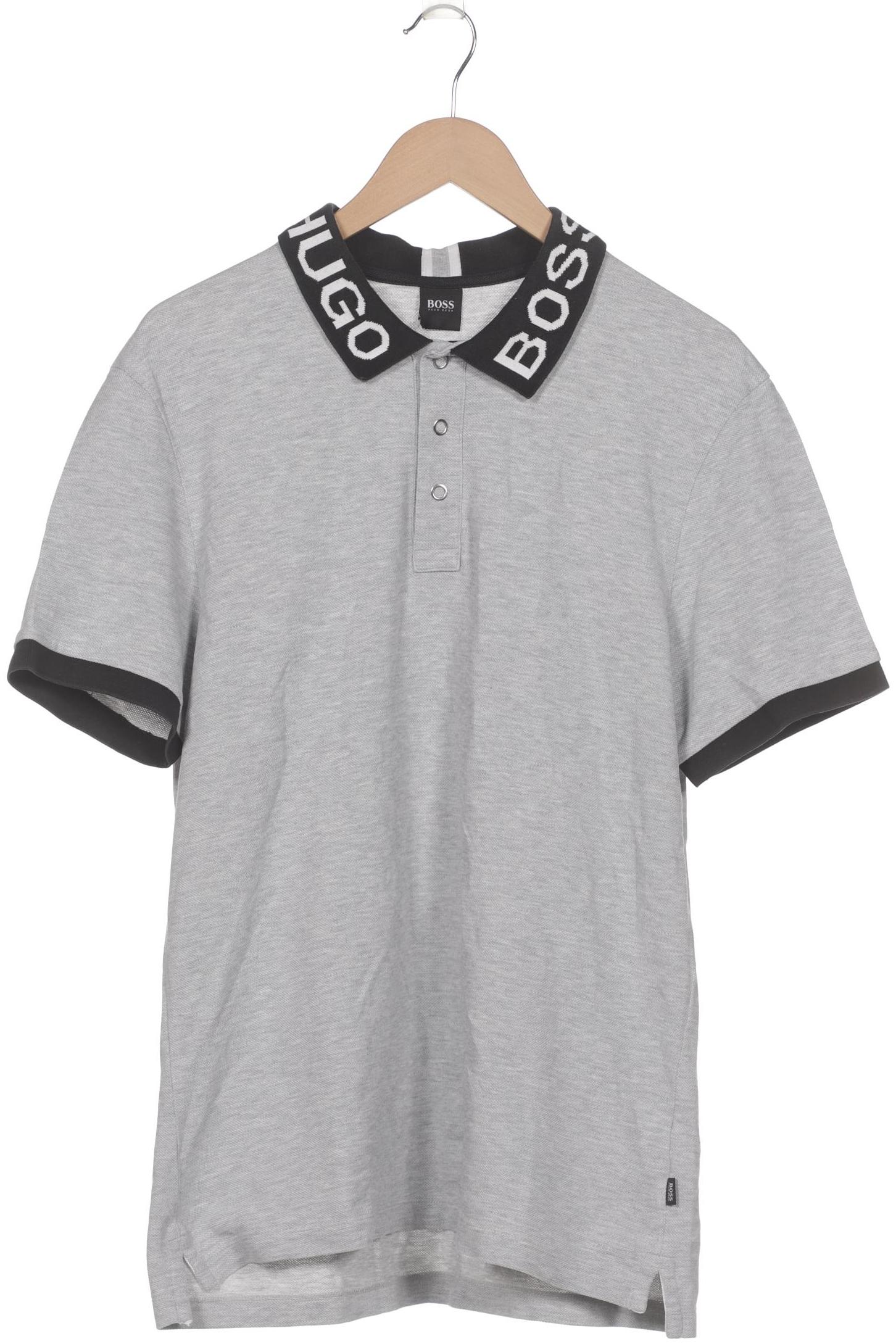 

Boss by Hugo Boss Herren Poloshirt, grau, Gr. 54