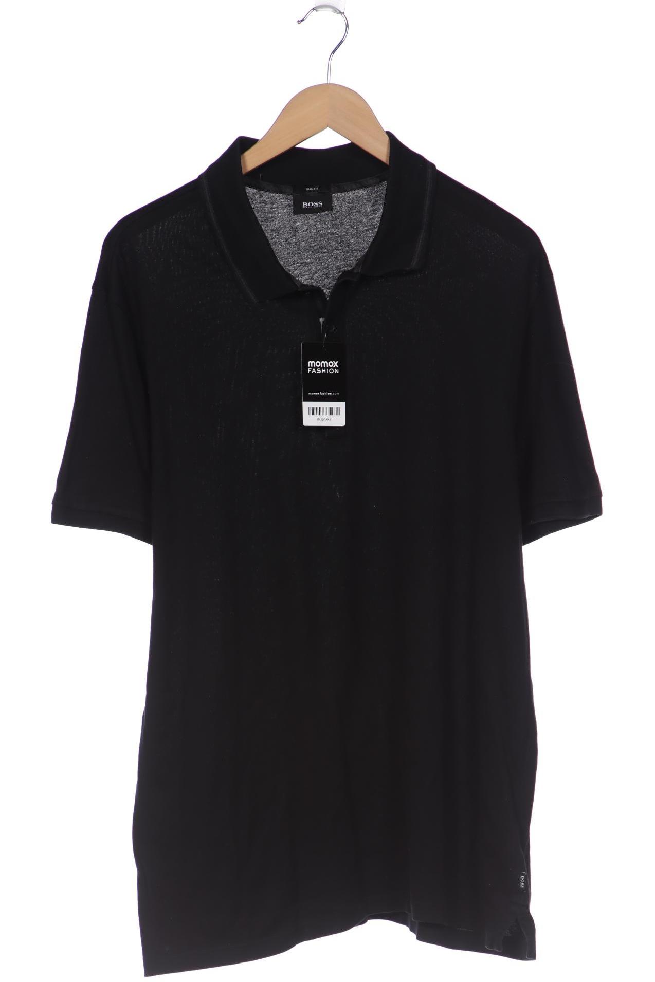 

Boss by Hugo Boss Herren Poloshirt, schwarz, Gr. 56