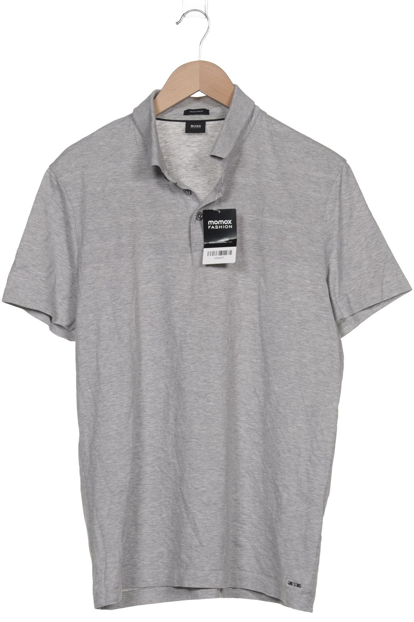 

Boss by Hugo Boss Herren Poloshirt, grau, Gr. 54