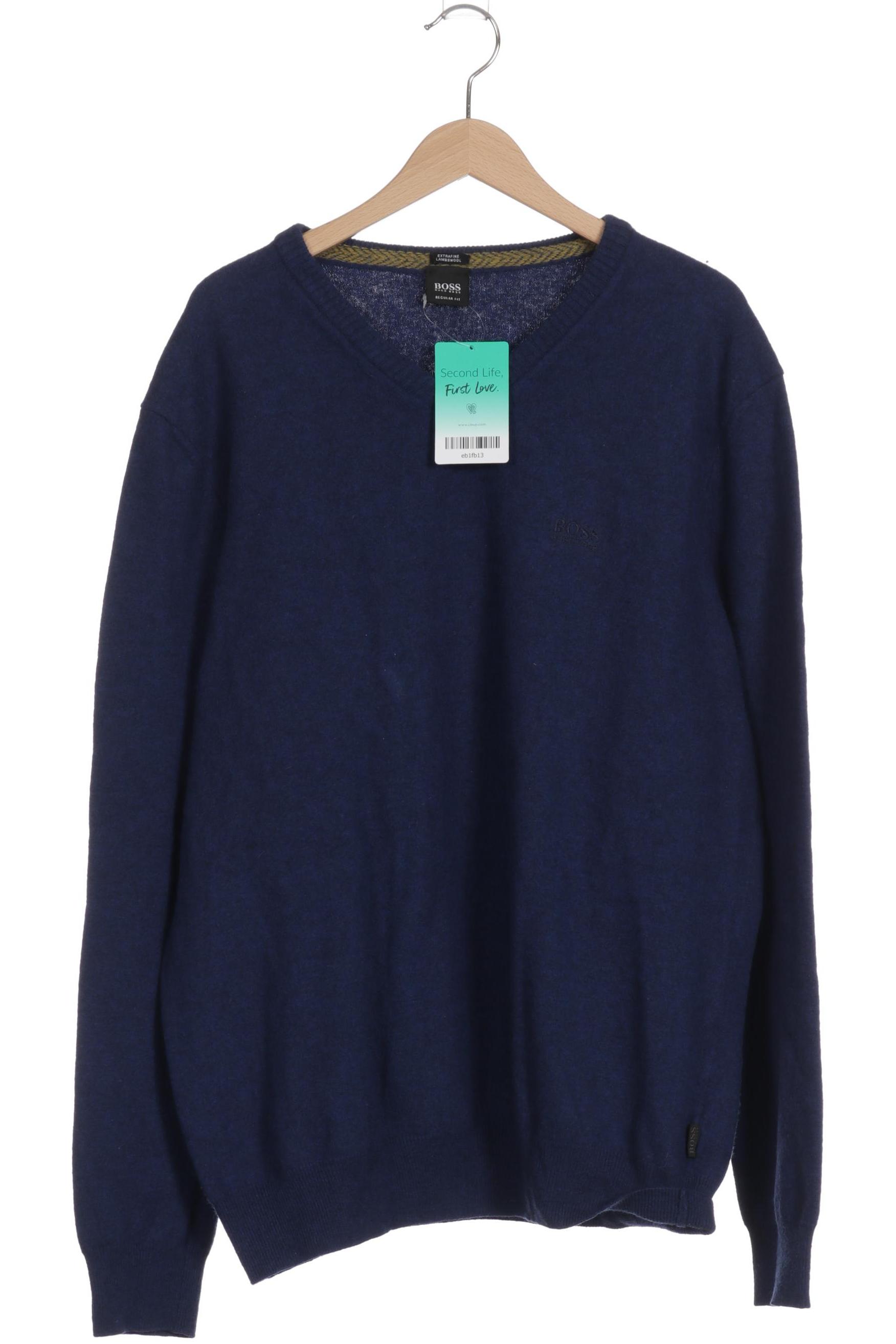 

Boss by Hugo Boss Herren Pullover, blau, Gr. 54